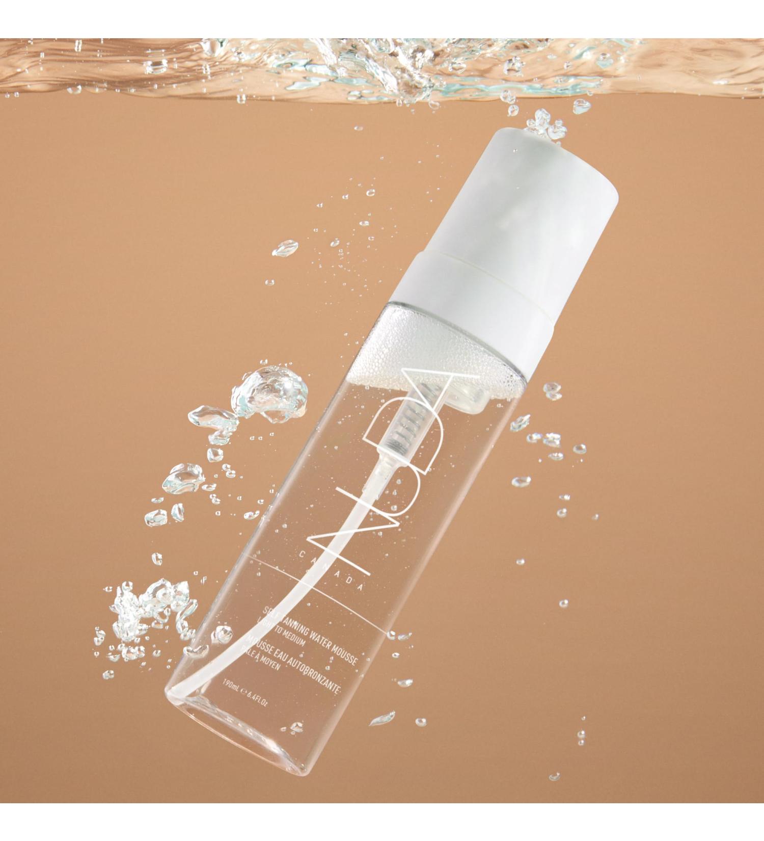Nuda Self Tanning Water Mousse - Light to Medium | Streak-Free & Hydrating Sunless Tanner | Natural Glow | 6.4 Fl Oz - Buy Online on GoSupps.com
