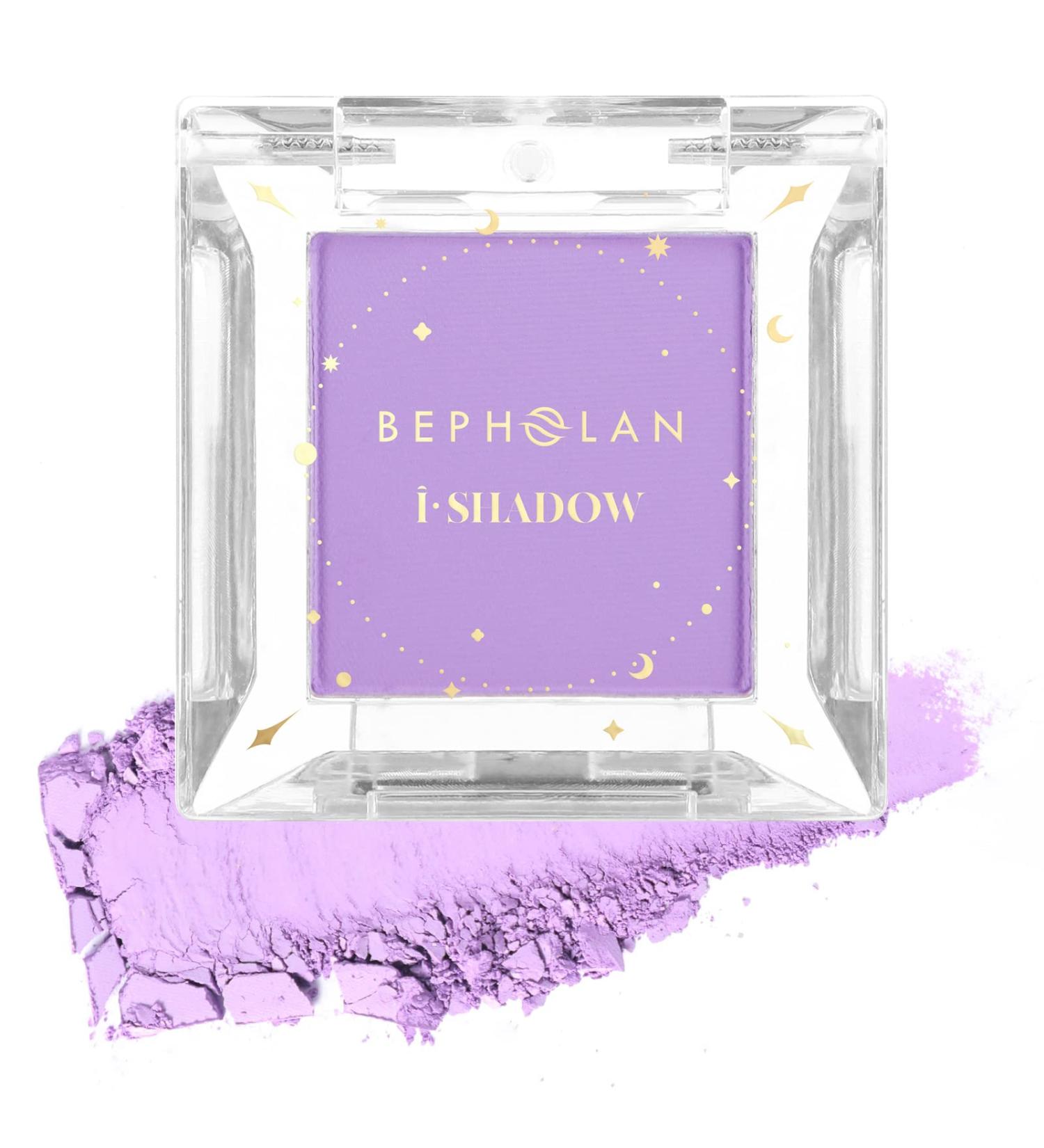 BEPHOLAN Matte Purple Eyeshadow Palette - High Pigment Lavender Organic Eyeshadow | Longwear Eye Makeup for Lilac Mood - Buy Online on GoSupps.com