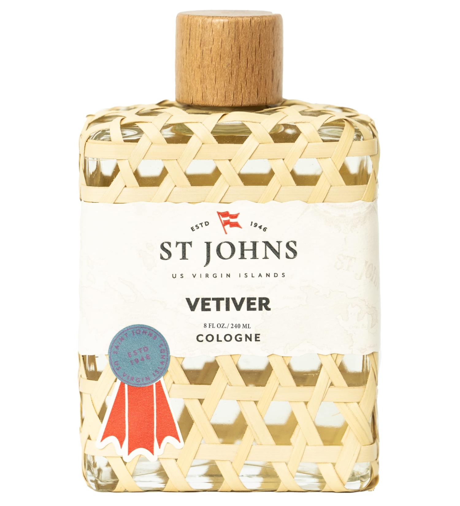 St Johns Classic Vetiver Cologne | New Virgin Islands Inspired Fresh Cologne Scent | Sophisticated Cologne Fragrance for Men (8 oz) - Buy Online on GoSupps.com