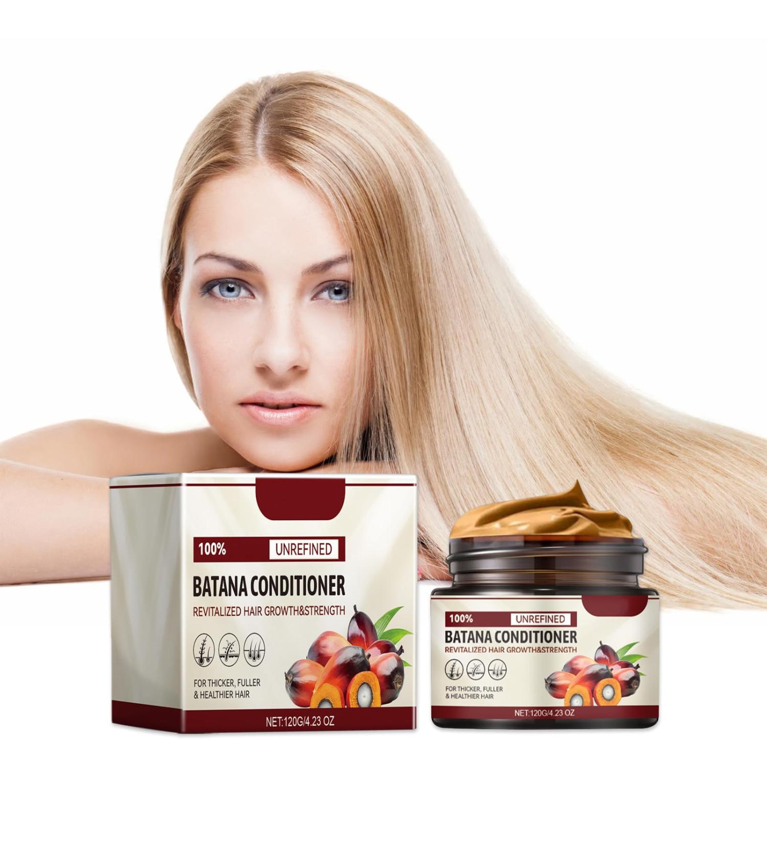 Hair Butter with 100% Pure Raw Batana Oil atural Batana Oil from Honduras Conditioner for Damaged Hair Enhances Hair & Skin Radiance Prevent Hair Loss for Men & Women 120G - Buy Online on GoSupps.com