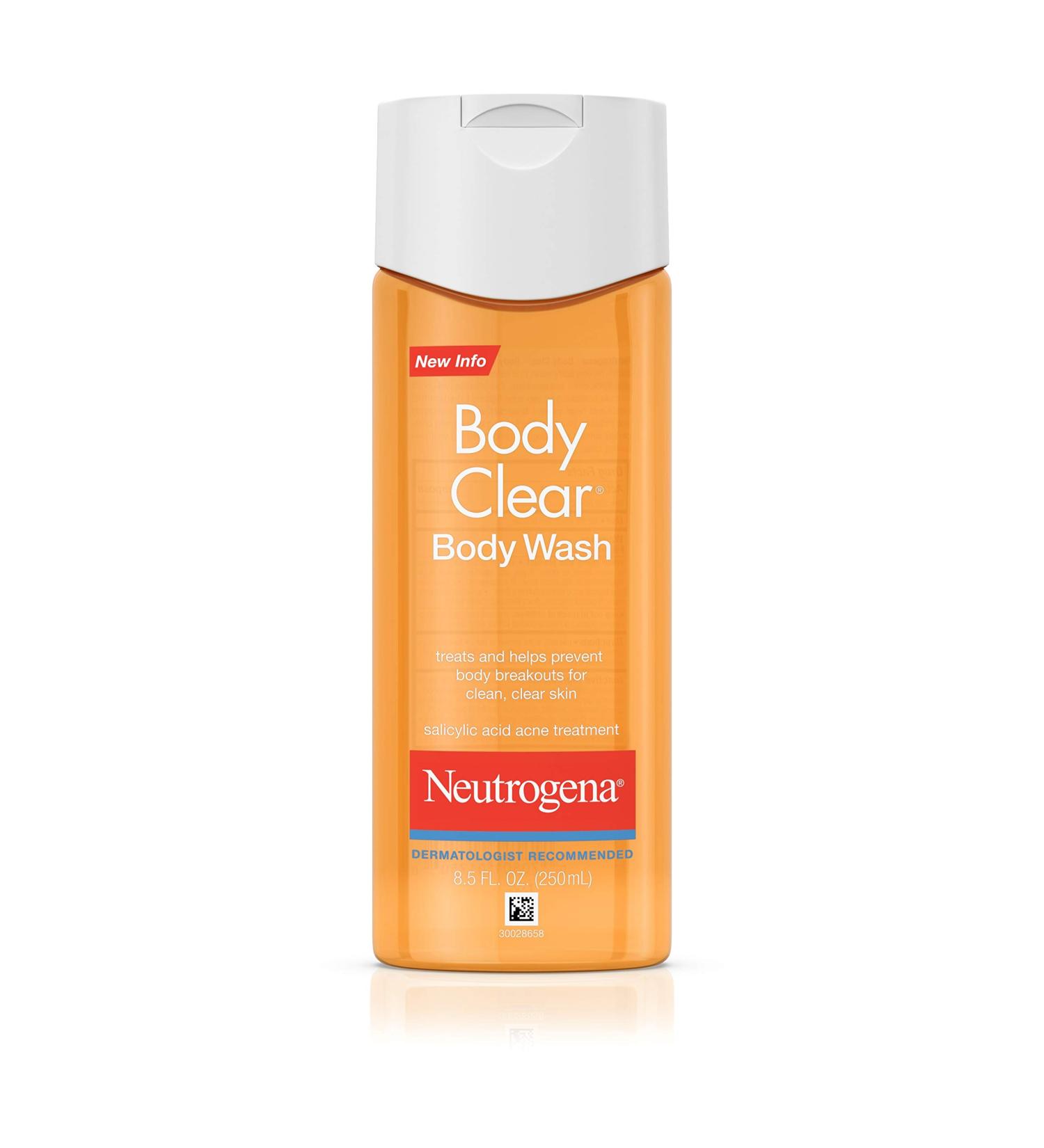 Neutrogena Body Clear Body Wash 8.5 oz - Acne-fighting Formula - Buy Online on GoSupps.com