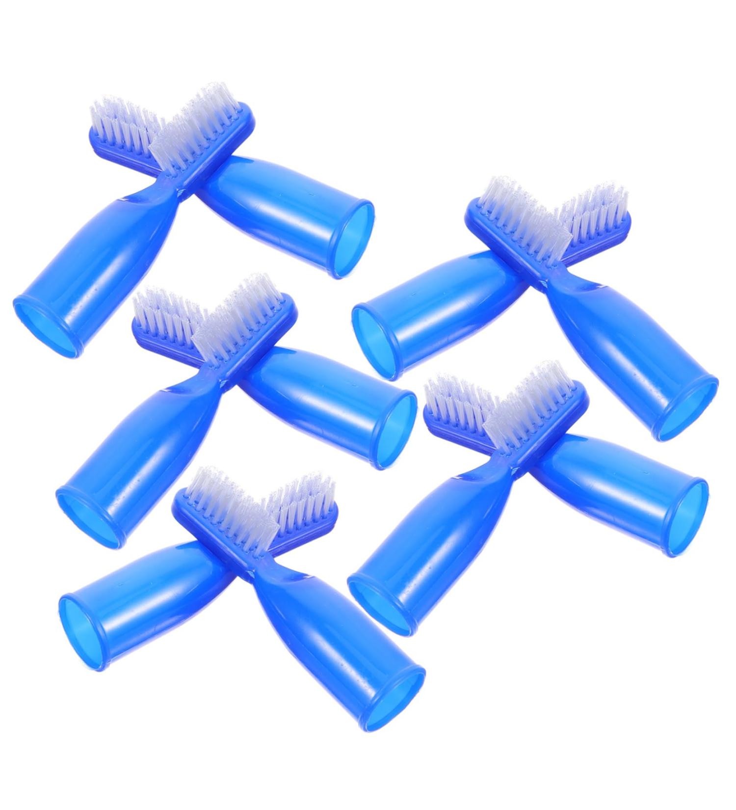 10 Pieces Mini Toothbrush Set - Best Dental Accessories for Effective Teeth Cleaning | Bcoath Prison Finger Toothbrush & Tiny Tools - Buy Online on GoSupps.com