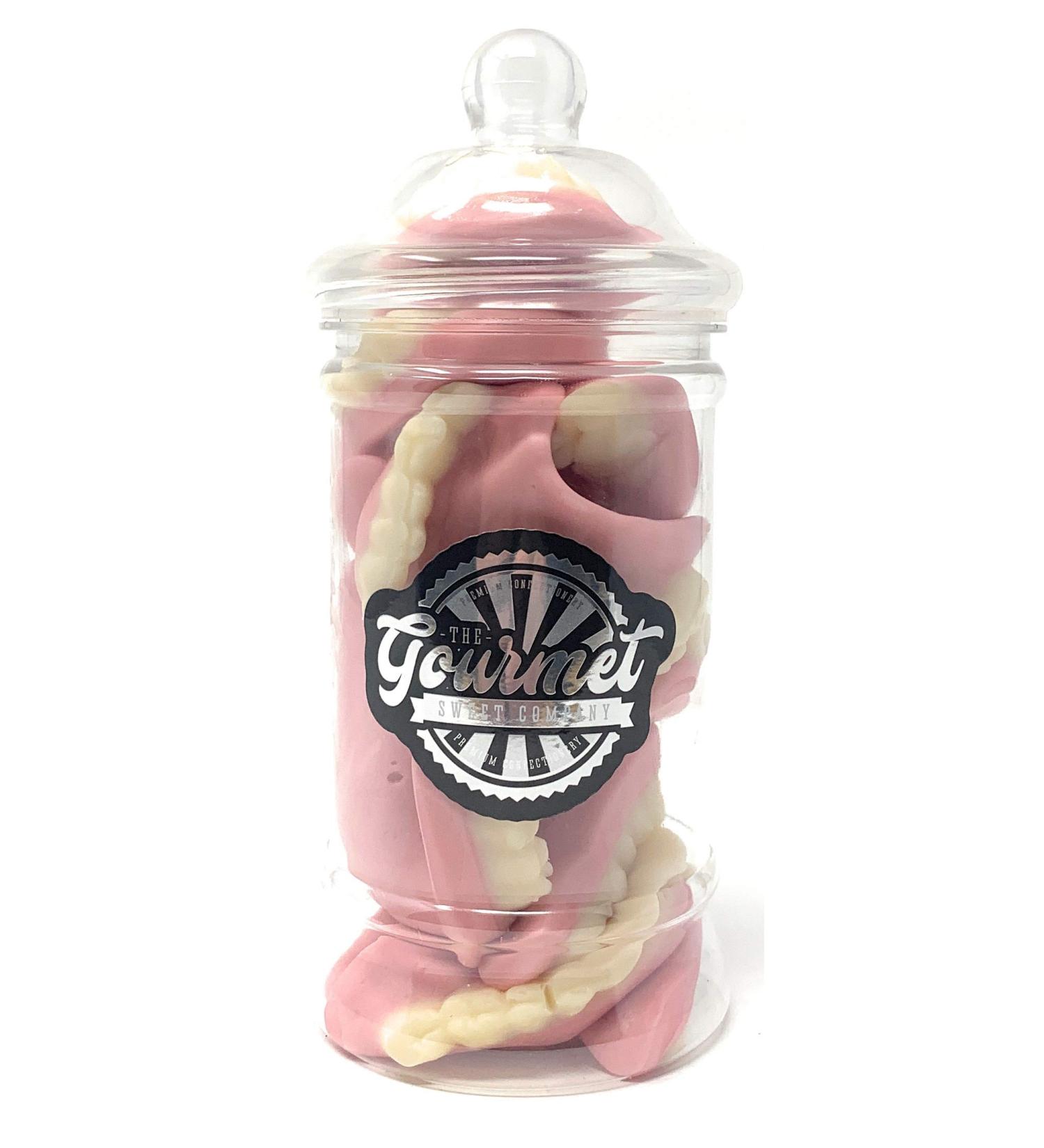 Dentures Victorian Gift Jar by The Gourmet Sweet Company
