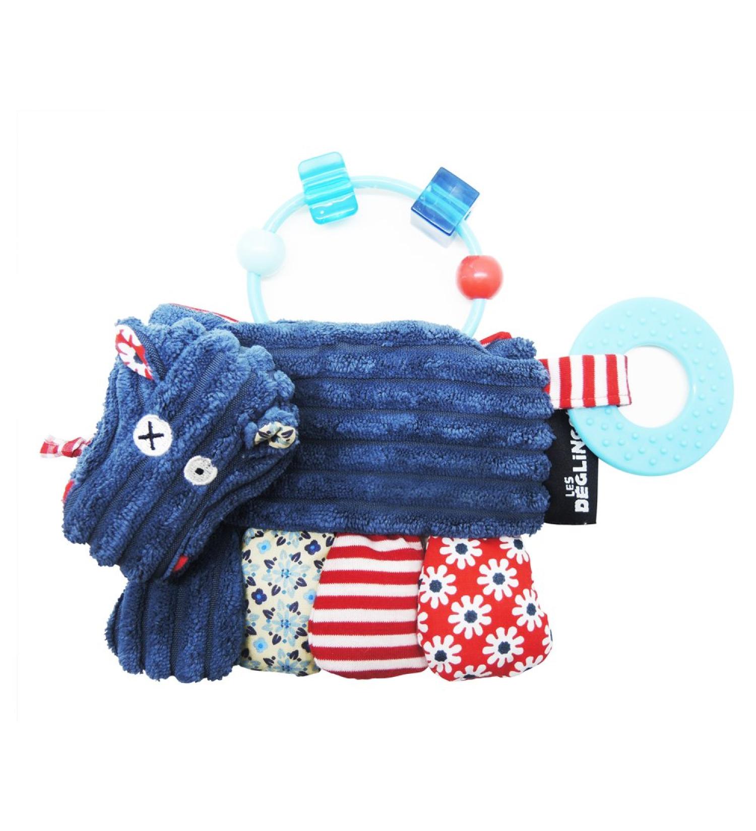 Buy Deglingos Activity Rattle Hippipos - Teething Ring for Babies | International Shipping Available - Buy Online on GoSupps.com