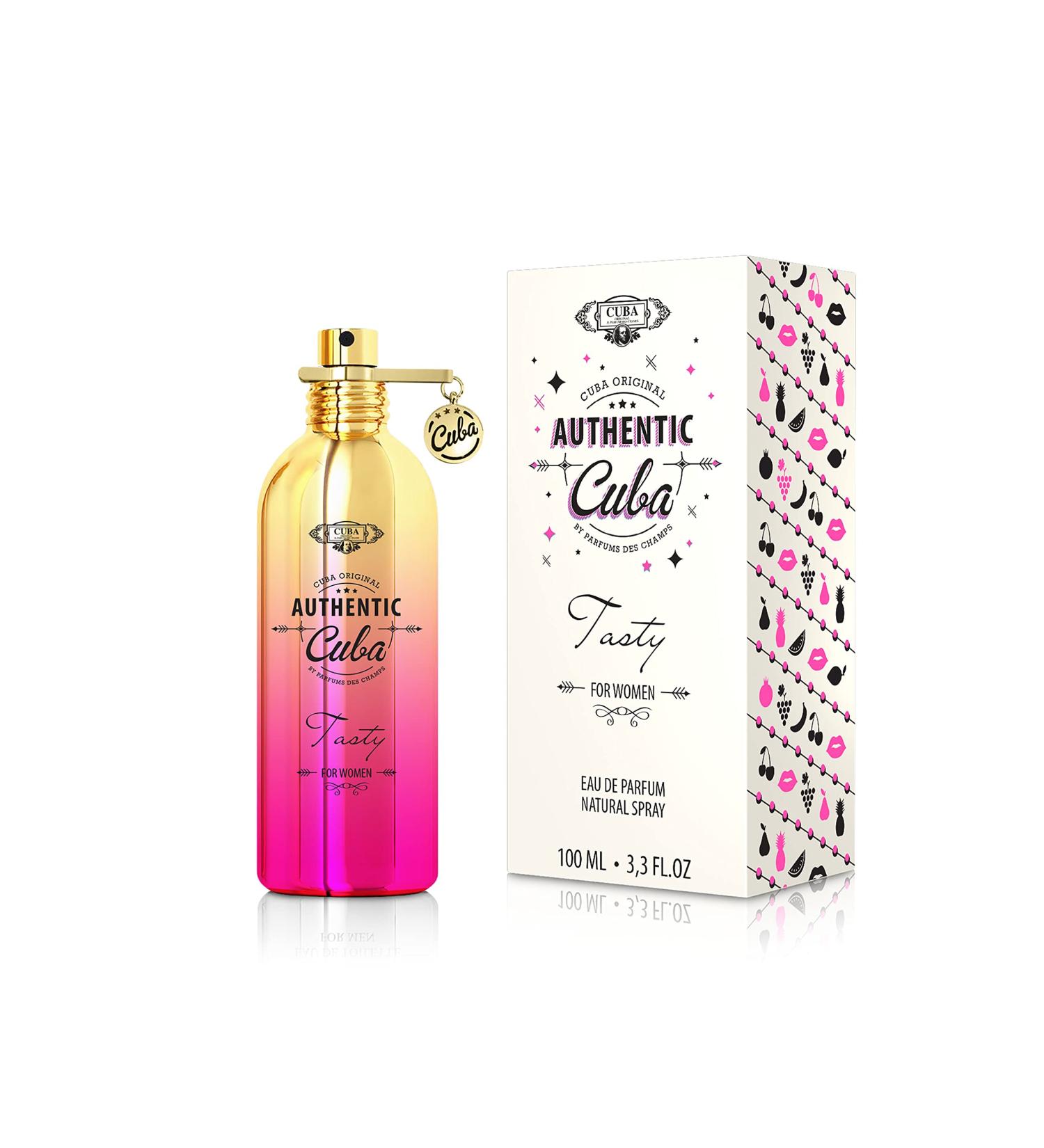 Cuba Cuba Authentic Tasty EDP Spray Women 3.3 oz Modern 3.3 Ounce (Pack of 1)