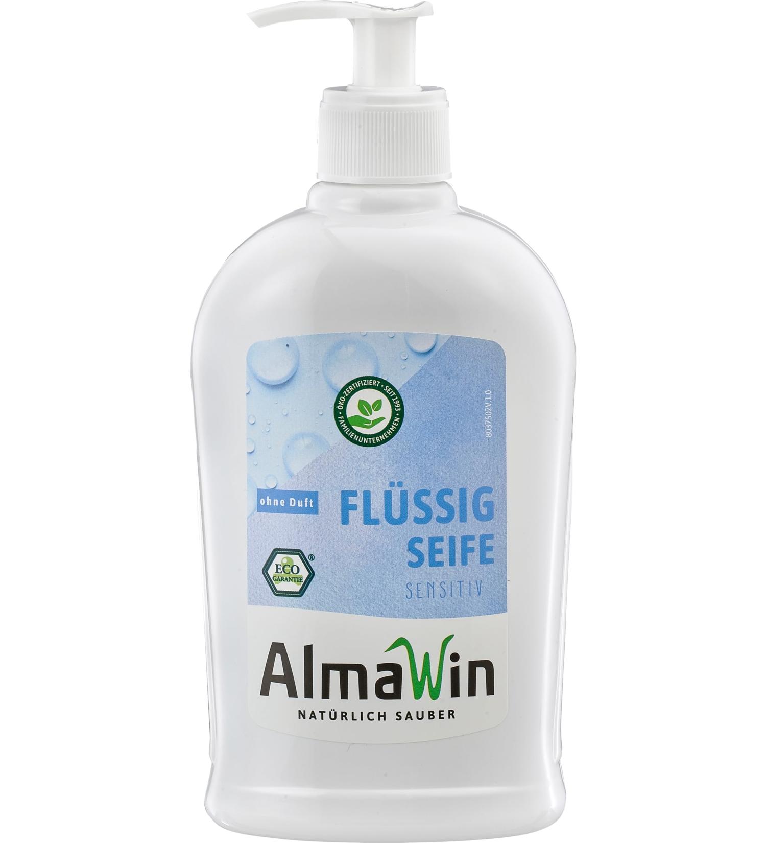 ALMAWIN: Liquid Soap Sensitive 500 ml - Buy Online on GoSupps.com