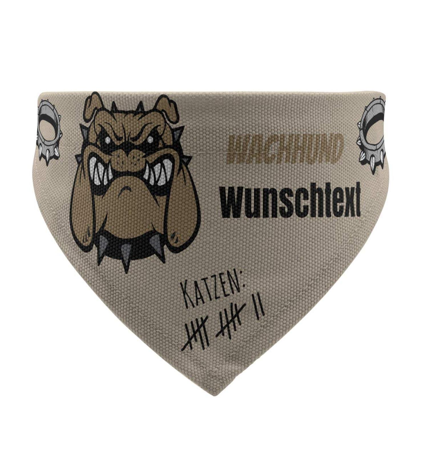 PrintPlanet Dog Scarf with Custom Name or Text | Guard Dog Design - Size S - Buy Online on GoSupps.com