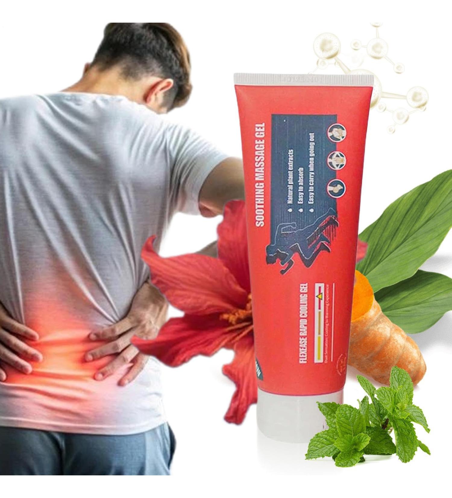  WJnflQN Muscle and Joint Gel for Knees Body Cream - 120g Gel Gentle and Soothing Fast Acting for Knee Ankle Shoulder Back Foot Elbow Hand Leg - Buy Online on GoSupps.com