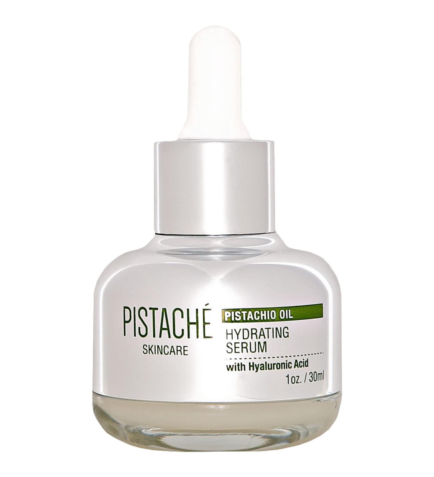 Pistach Skincare Pistachio Oil Face Serum - Hydrating Hyaluronic Acid Vitamin E & Antioxidants for Clear Healthy Complexion - 1.0 oz International Shipping - Buy Online on GoSupps.com