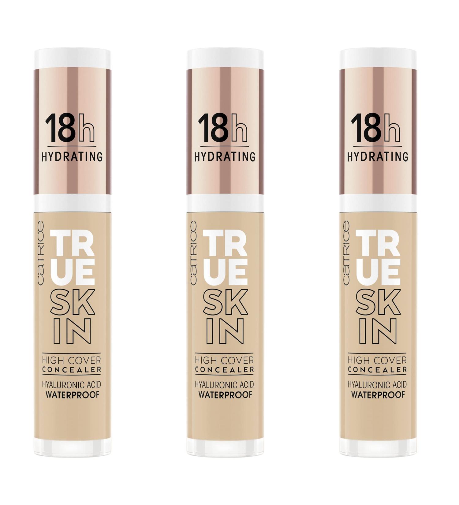  Catrice Catrice True Skin High Cover Concealer No. 032 Neutral Biscuit - Nude - Anti-blemish - Long-lasting - Mattifying - Natural vegan - Oil-free - Waterproof - 3 x 4.5 ml - Buy Online on GoSupps.com