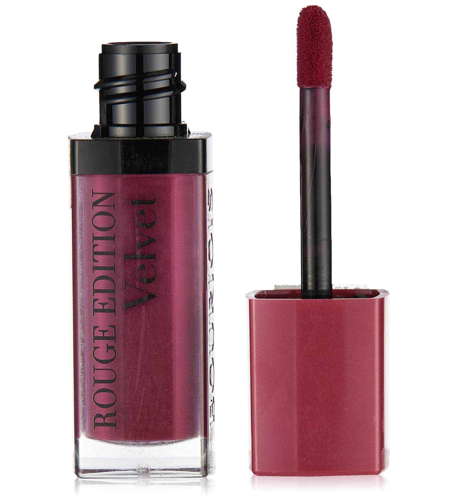 Buy 3 x Bourjois Paris Rouge Edition Velvet Lipstick 7.7ml - 14 Plum Plum Girl | International Shipping Available - Buy Online on GoSupps.com