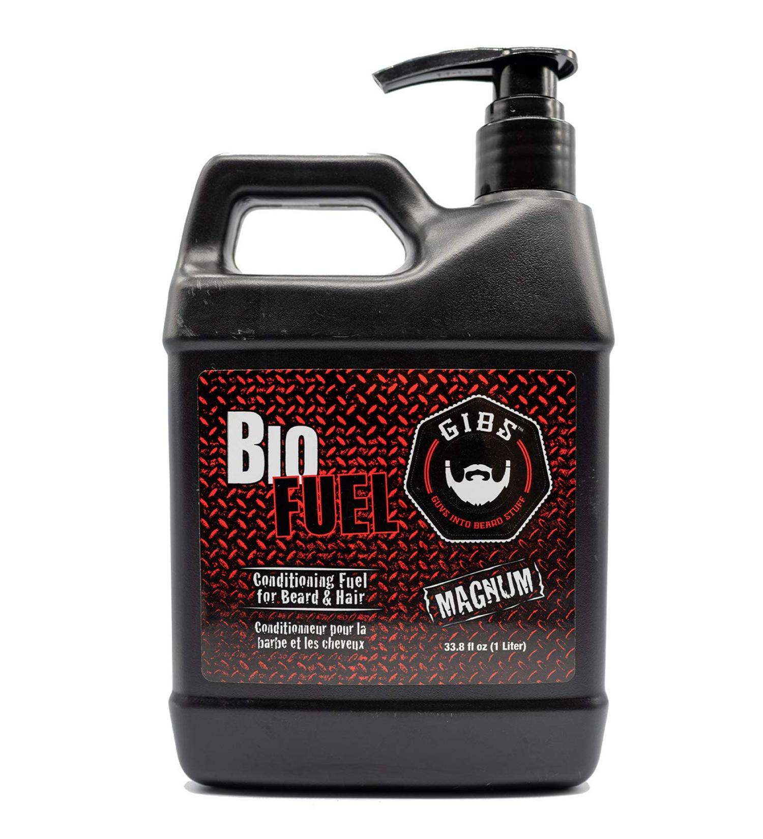GIBS BioFuel Hair Conditioner for Men - Moisturizing Beard and Hair Conditioner - 33.8 Fl Oz (1 Pack) - Buy Online on GoSupps.com