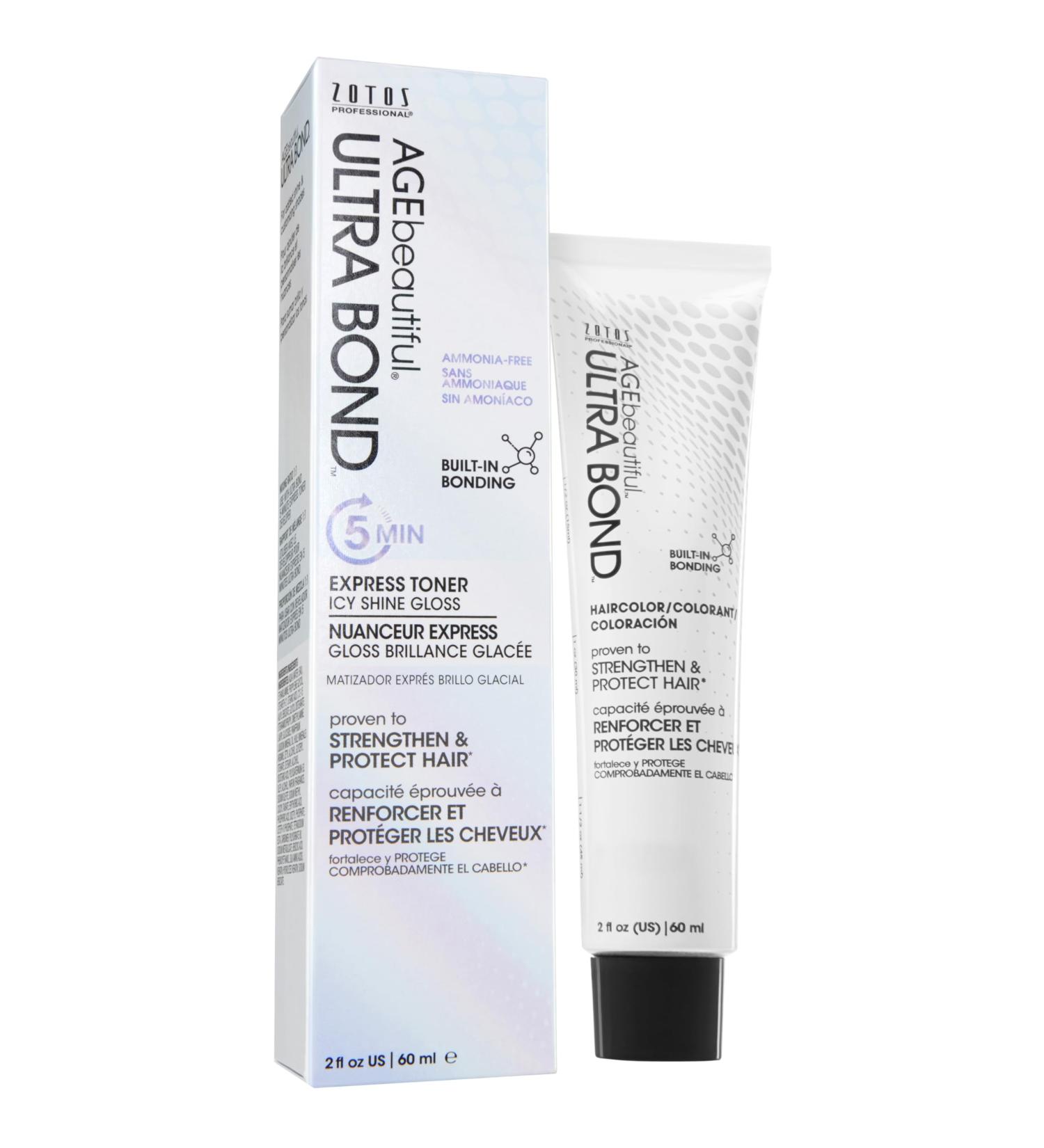 ULTRA BOND 5-Minute Express Toner | Strengthens & Protects Hair | Icy Shine Gloss | 2 Fl Oz | 2X Shinier & Custom Shades - Buy Online on GoSupps.com
