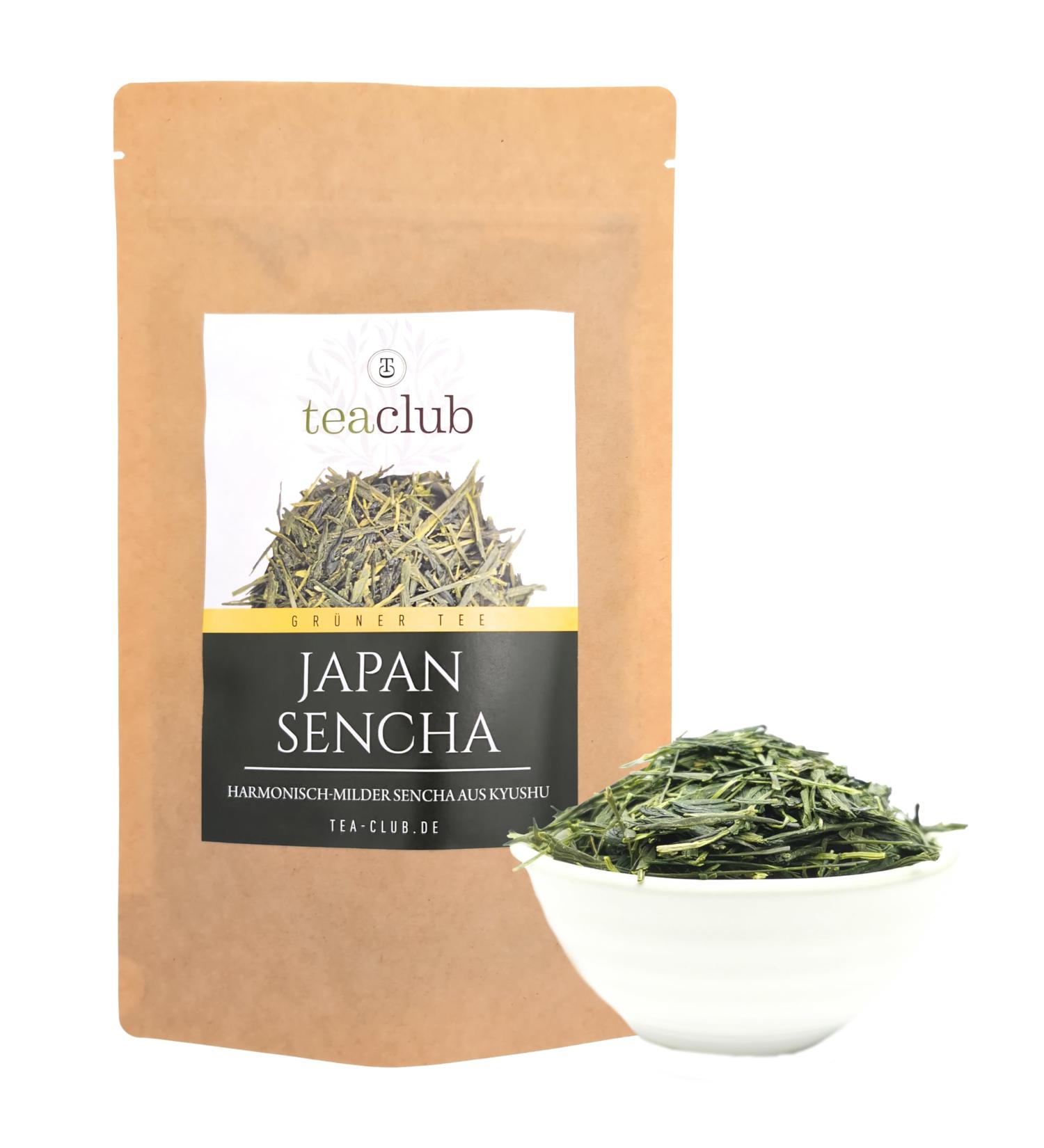  TeaClub Sencha Green Tea from Japan Bulk 50g Kyushu Japanese Green Tea Oku Midori Bush Variety TeaClub Green Tea - Buy Online on GoSupps.com