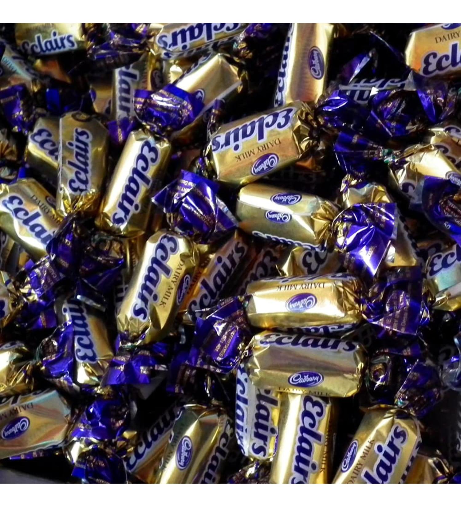 VIMIX Cadbury Eclairs - Caramels with milk chocolate centres (1kg) Caramel 1kg - Buy Online on GoSupps.com