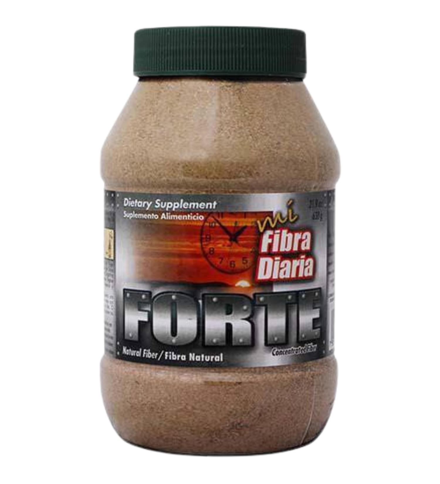 Mi Fibra Diaria Forte Fiber Powder 21.9 oz Unflavored Powder Fiber Drink Mix for Digestive Health Natural Dietary Support Easy-to-Mix Non-GMO Gluten-Free 630 gramos - Buy Online on GoSupps.com