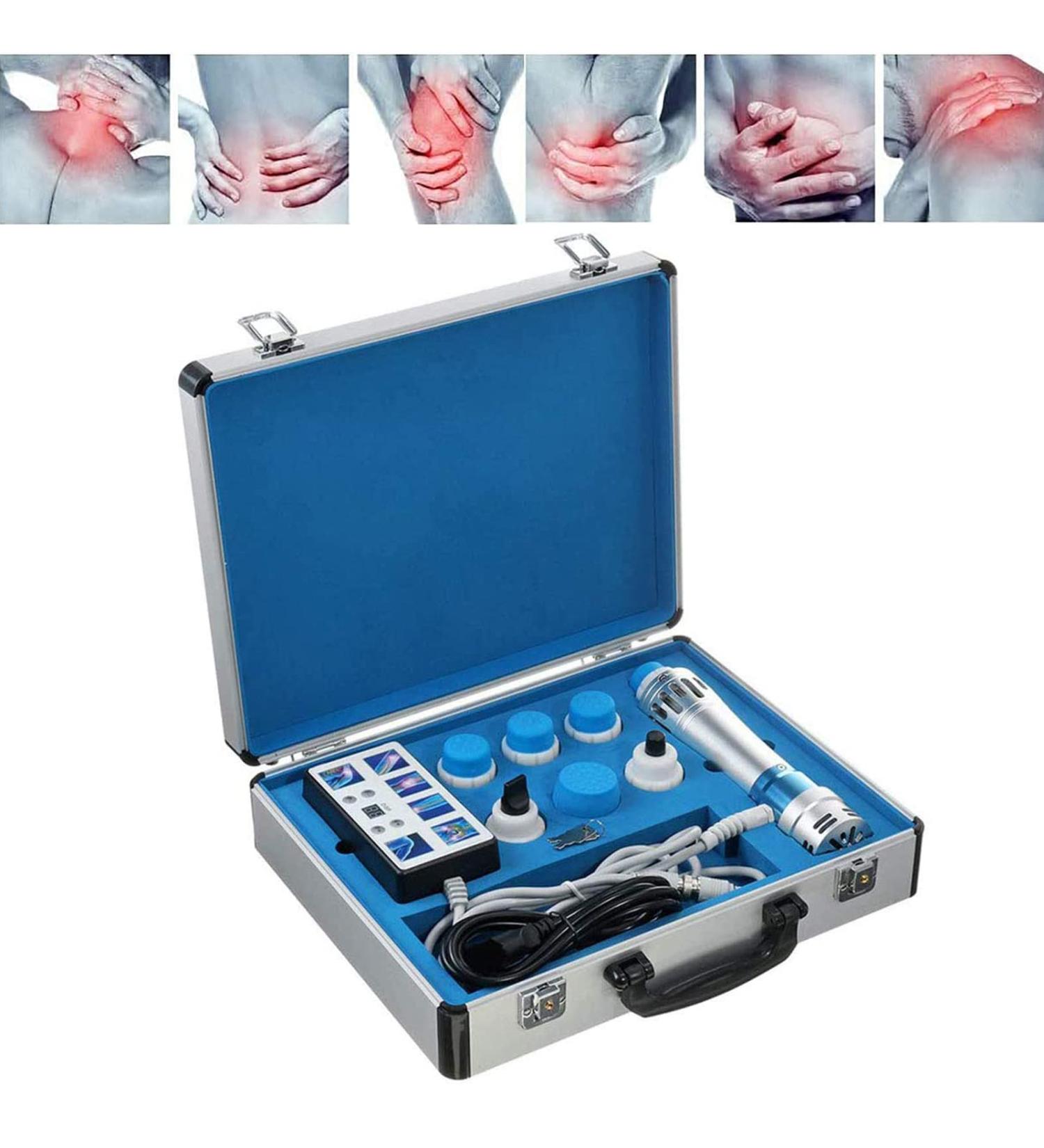 LJBOZ Shock Wave Therapy Device | Professional Deep Tissue Massage & ED Relief | Chronic Pain Physiotherapy - Buy Online on GoSupps.com