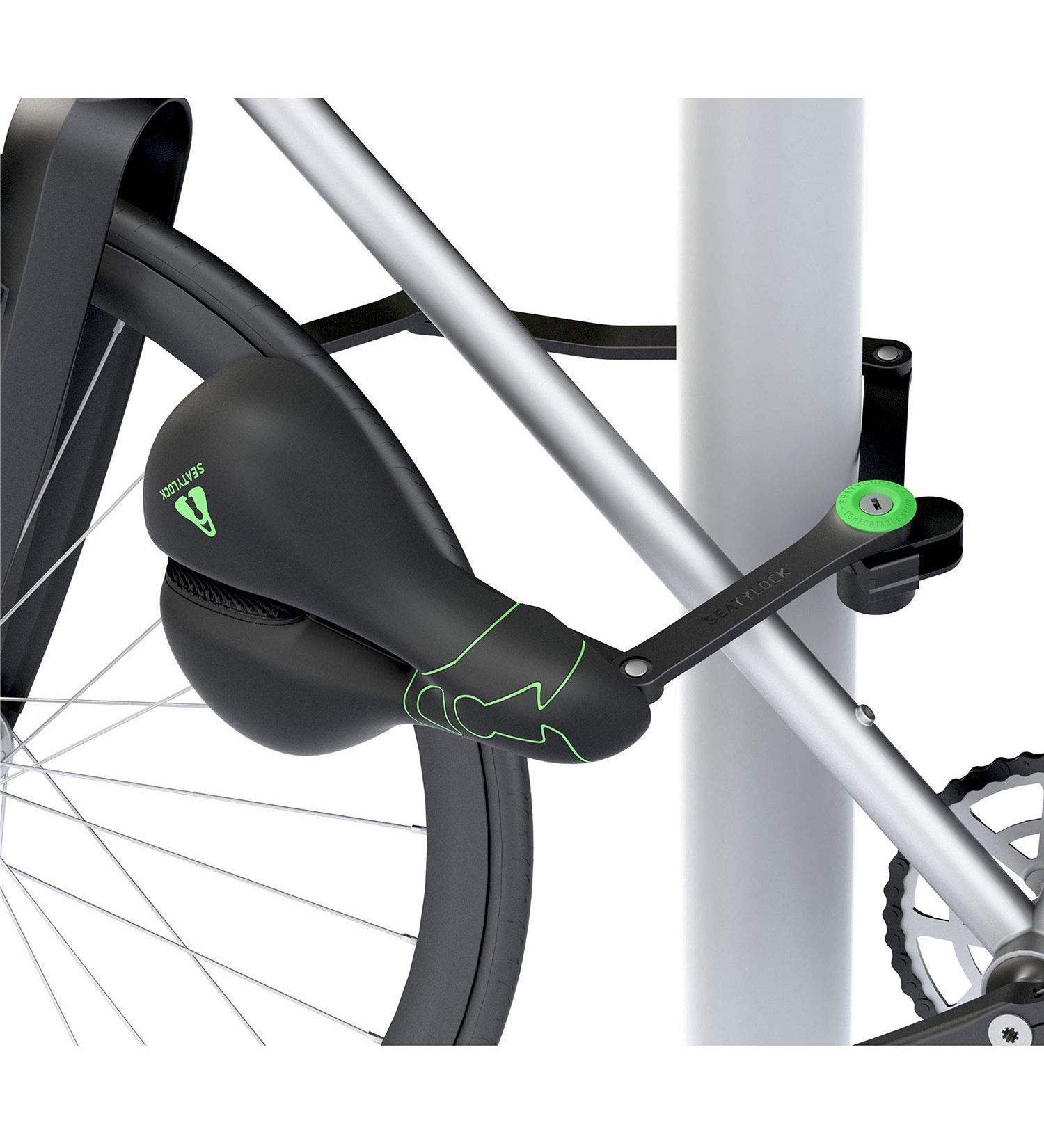 SeatyLock Hybrid Saddle Bike Lock 2 in 1 Anti Theft Solution
