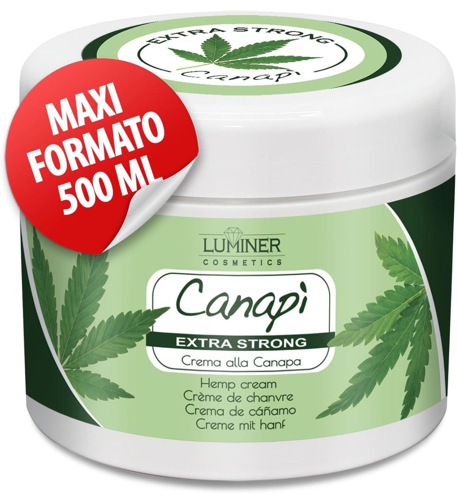 LUMINER Gel Canap 500 ml highly concentrated natural formula with Hemp Seed Oil Devil's Claw and Arnica Montana extracts - Buy Online on GoSupps.com
