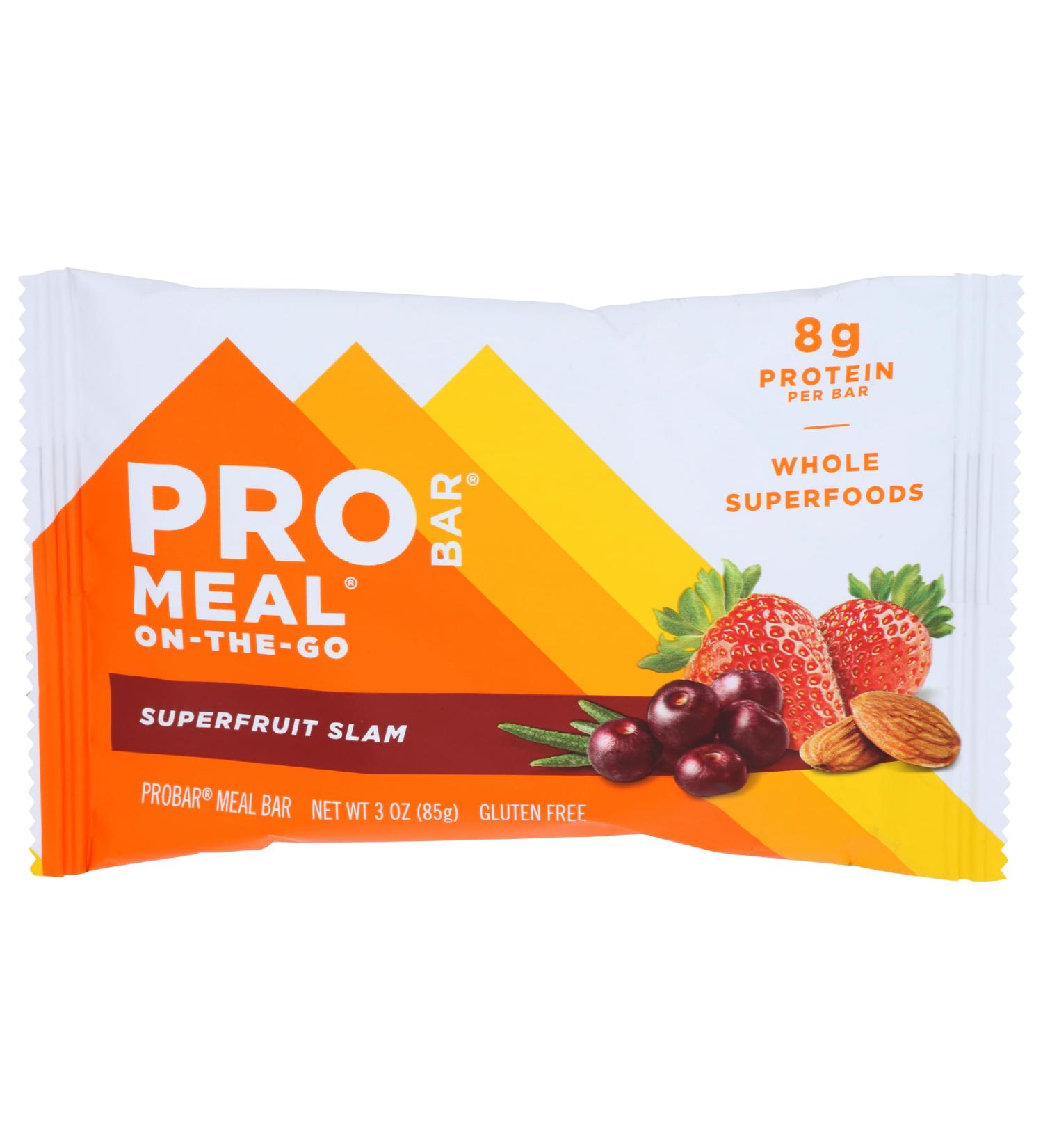Buy Probar Meal Bar OG3 Superfruit Slam 3 Oz - Healthy Snack for International Shipping - Buy Online on GoSupps.com