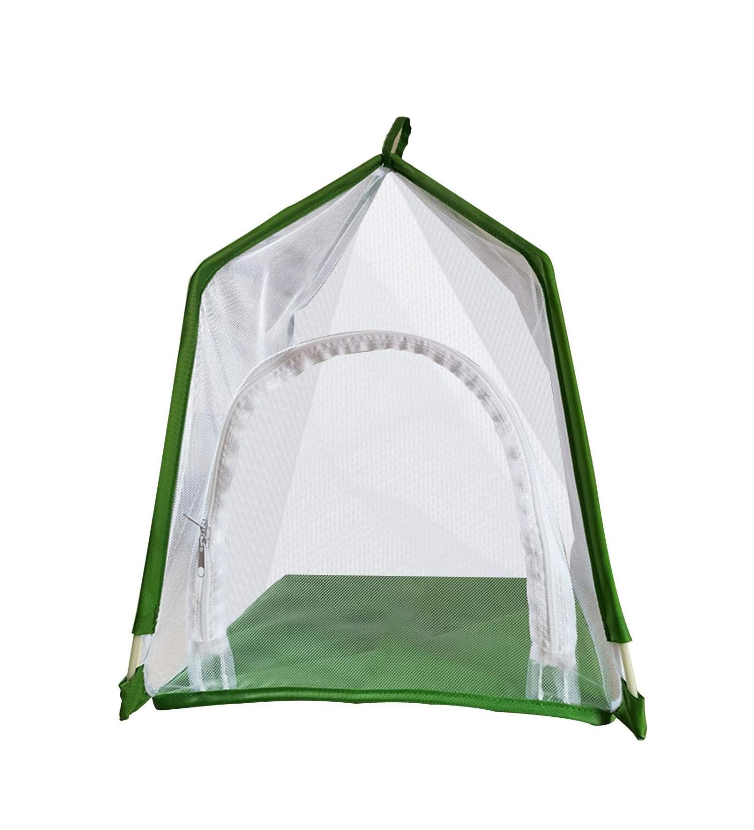 2 Pcs Portable Habitat | Insect Habitat Cage Catcher Plant Net with Hook Polyester Mesh Cage Enclosure for Caterpillars Stick Insect 12.2x12.2x15.7 Inch Kot-au 2 Pcs 31*31*40cm - Buy Online on GoSupps.com