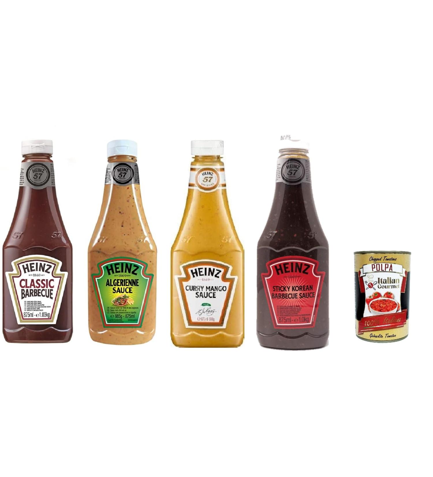  Italian Gourmet E.R. Heinz Salsa 4-pack of 875ml bottles + 400g Italian gourmet polpa - Buy Online on GoSupps.com
