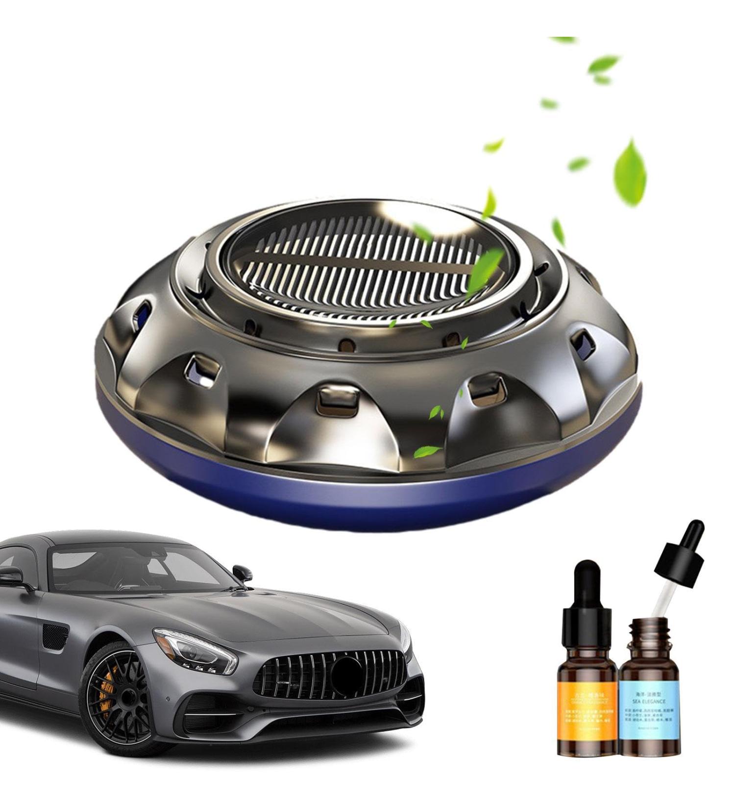Auto Air Diffuser | Solar-Powered Rotating Car Diffuser | Durable Self-Structuring Aromatherapy for Cars SUVs & Trucks - Blue - Buy Online on GoSupps.com