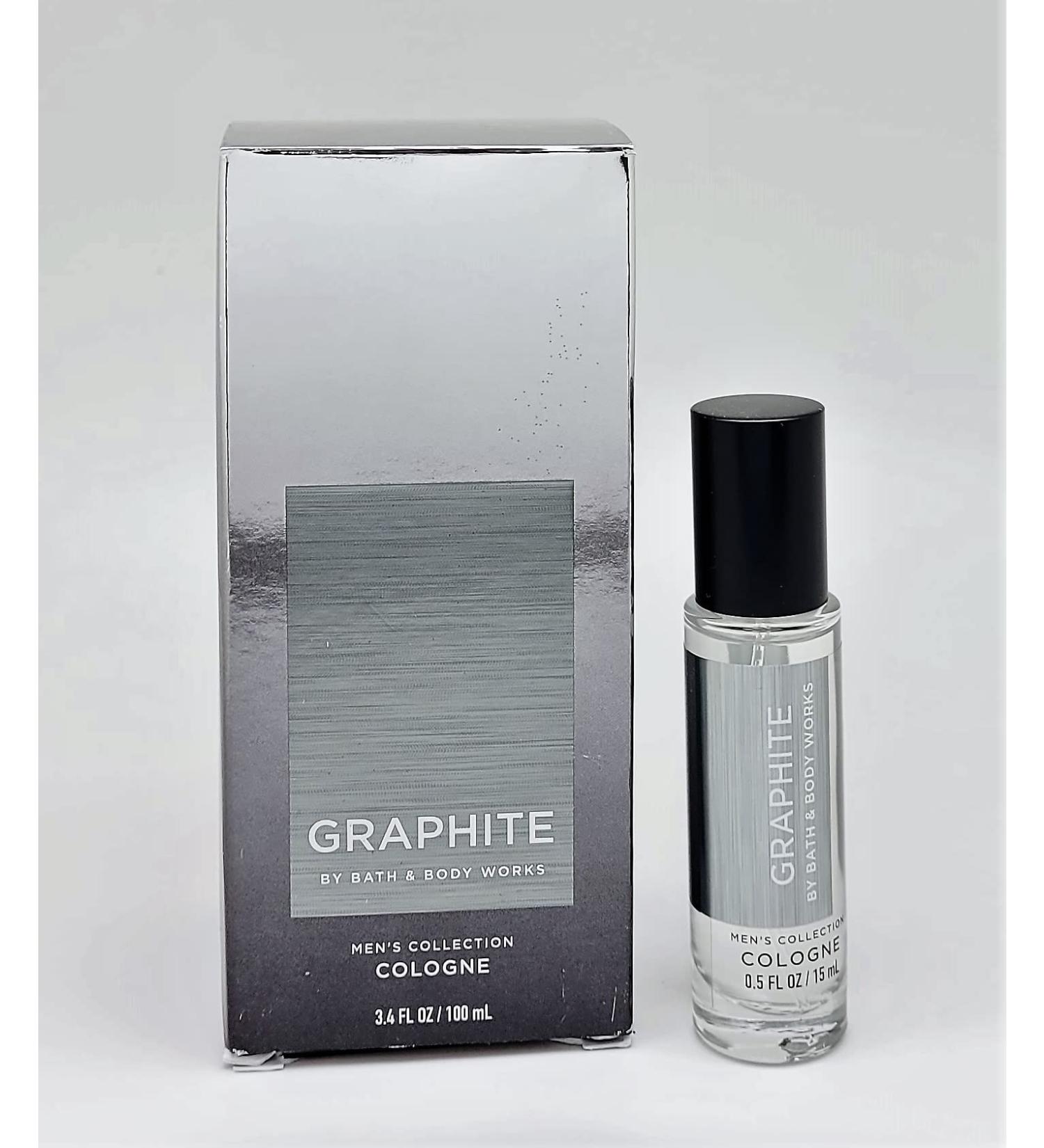 Bath & Body Works - Graphite Men s Collection -2- pc Bundle - Cologne - 3.4 fl oz and Mini Cologne - 0.5 fl oz. - Buy Online on GoSupps.com