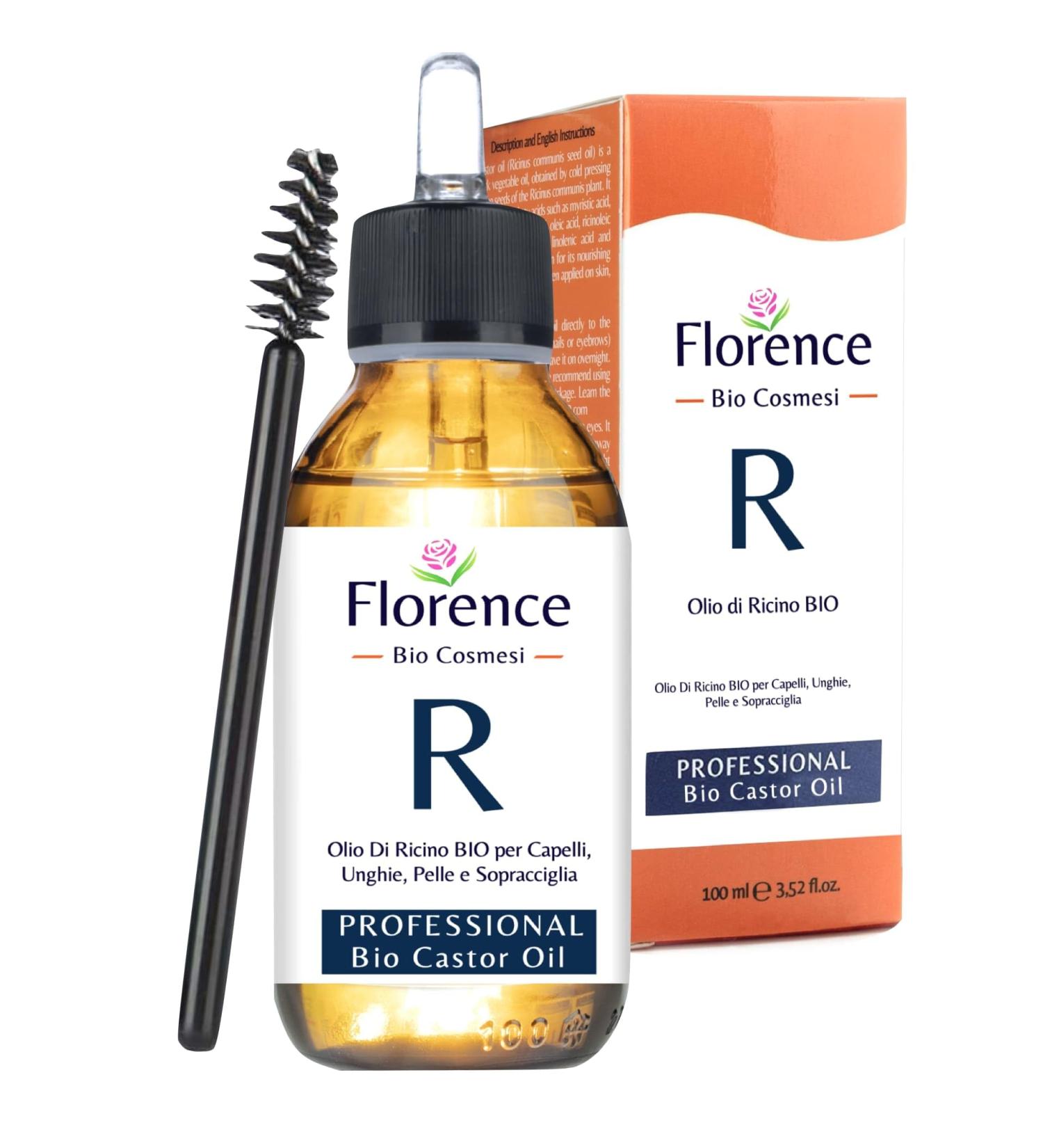 100ml Bio 100% Pure Cold-Pressed Castor Oil - Thicker Eyelashes Silky Hair Smooth Beard & Strong Nails - Vegan Eyelash Serum - Buy Online on GoSupps.com