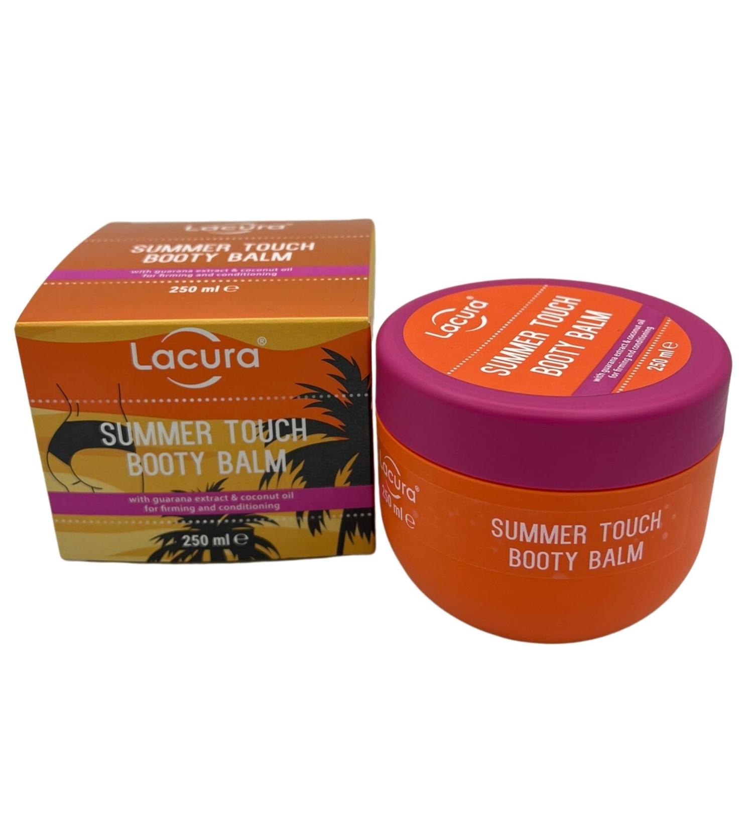 Lacura Booty Balm | Body Cream with Guarana Extract and Coconut Oil | 250ml - Buy Online on GoSupps.com