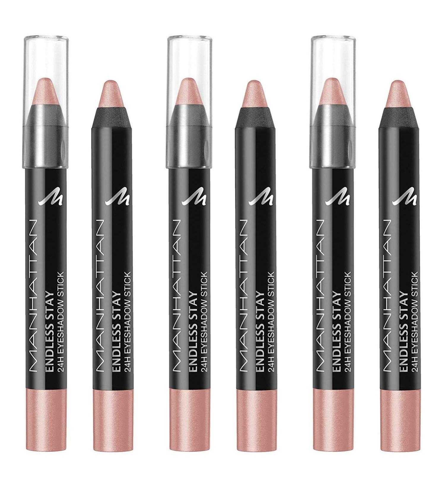 Max Factor Manhattan Endless Stay 24h Eyeshadow Stick 025 Voluptuous Pink pack of 3 3 x 325 ml 025 Voluptuous Pink 3 ml 3er Pack - Buy Online on GoSupps.com