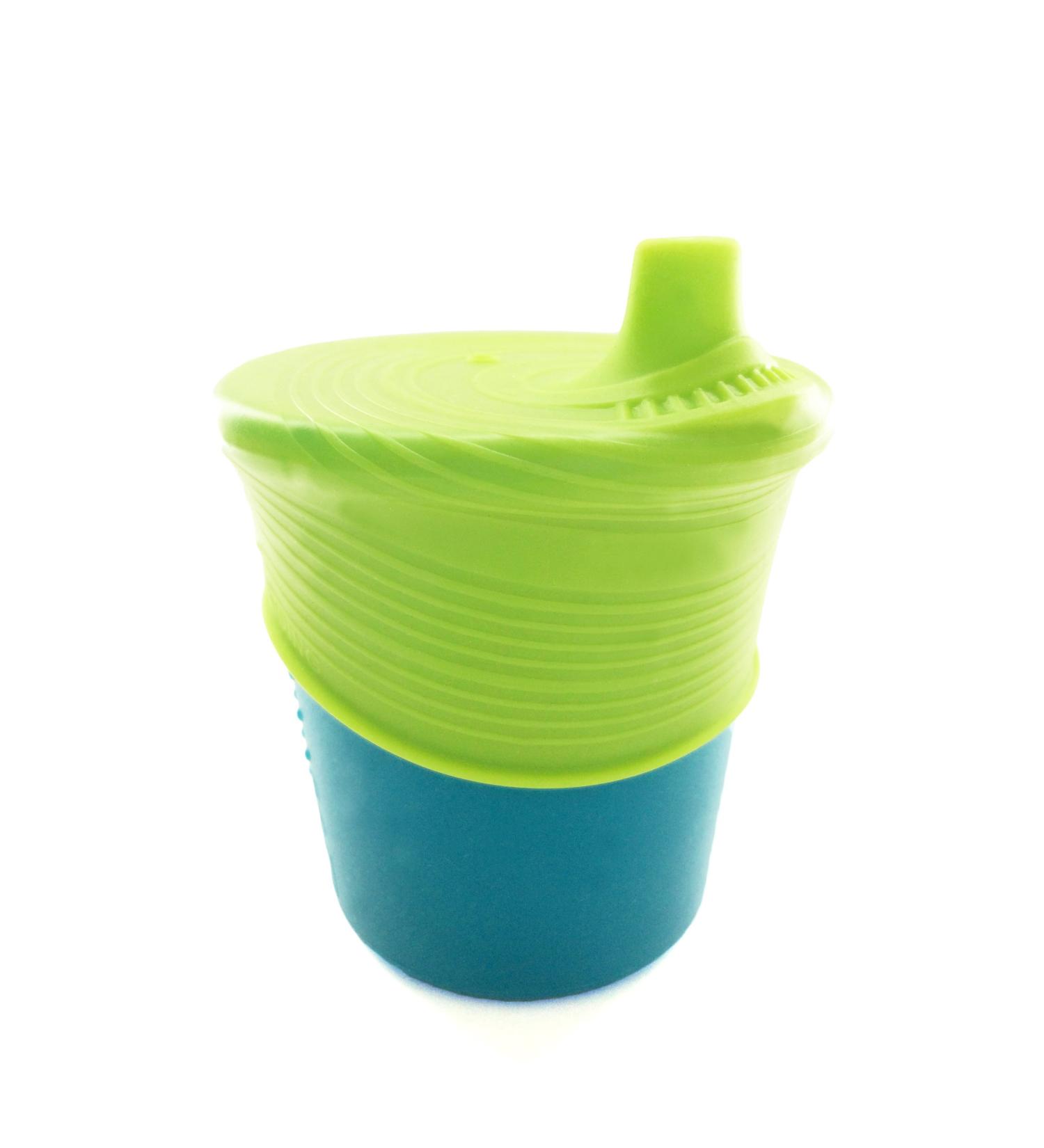 Silicone Sippy Cup: Spill-Proof Toddler Drinking Cup - BPA-Free - Buy Online on GoSupps.com