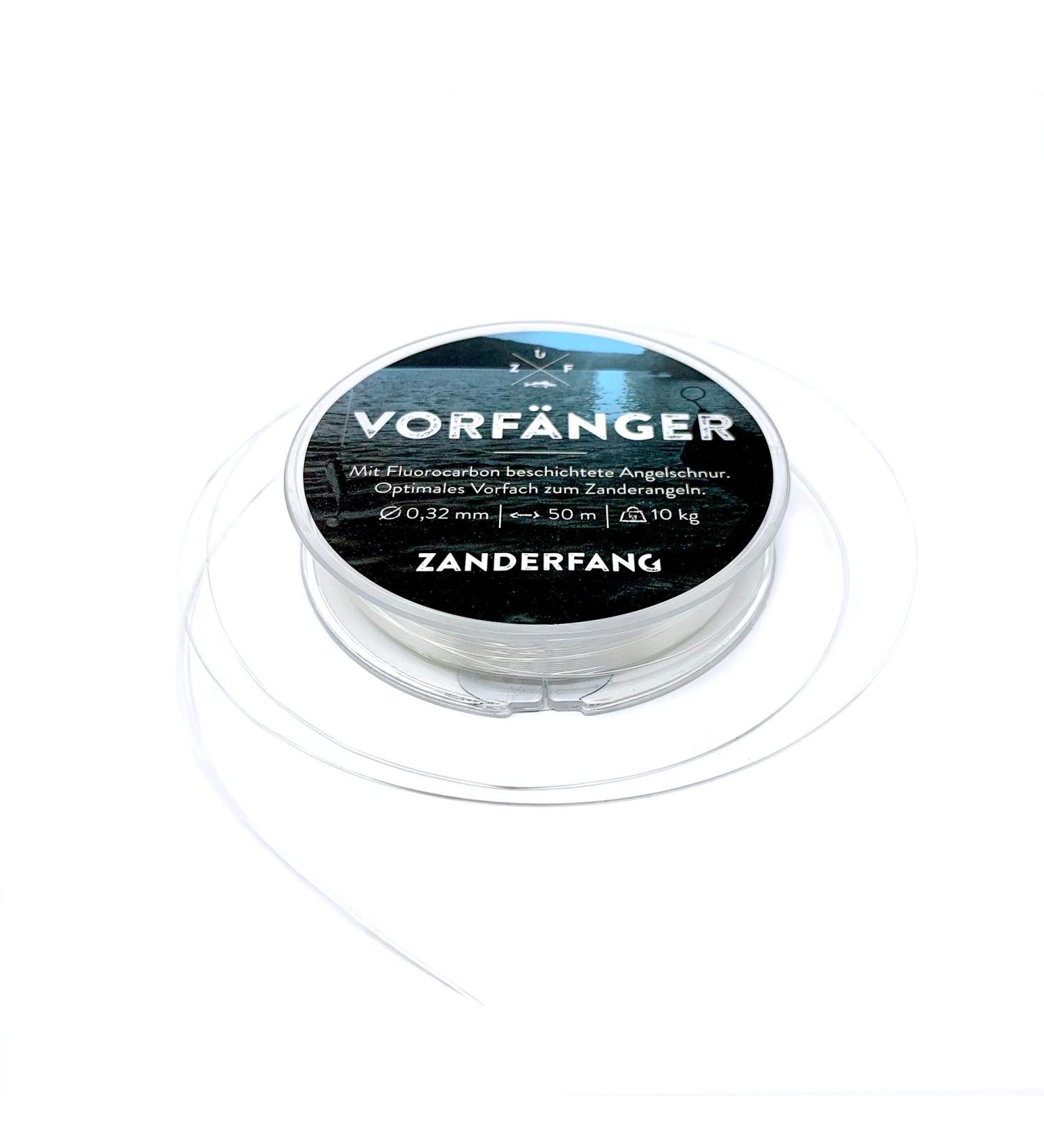Buy Zander Leader Fluorocarbon Fishing Line 0.32mm 50m for Zander & Perch Premium Leader Line for Catching Fish - Buy Online on GoSupps.com