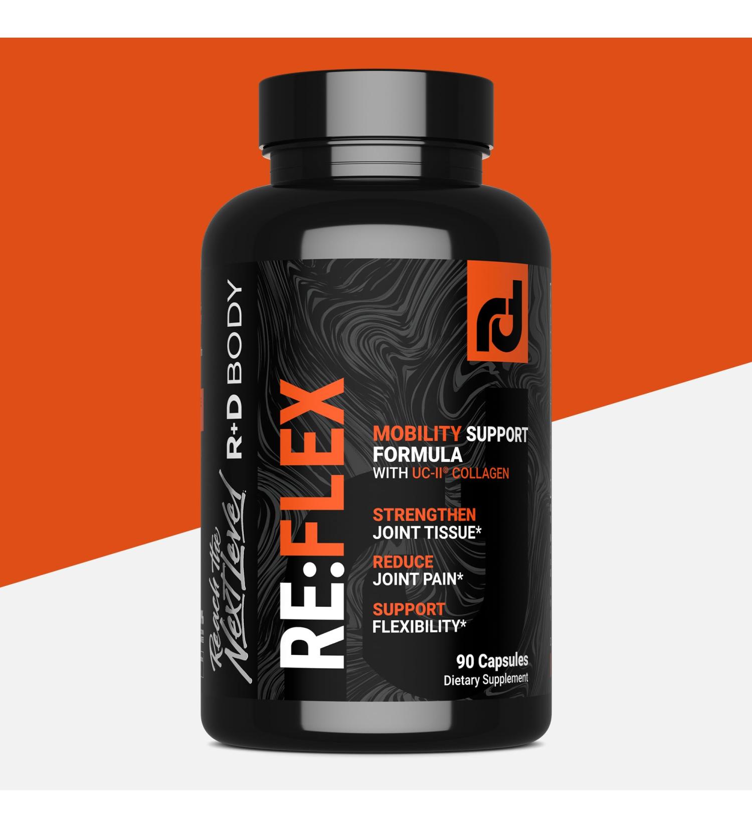 Re Flex - UC-II Cissus and Turmeric Blend - 90 Capsules for Joint Health and Flexibility - Buy Online on GoSupps.com