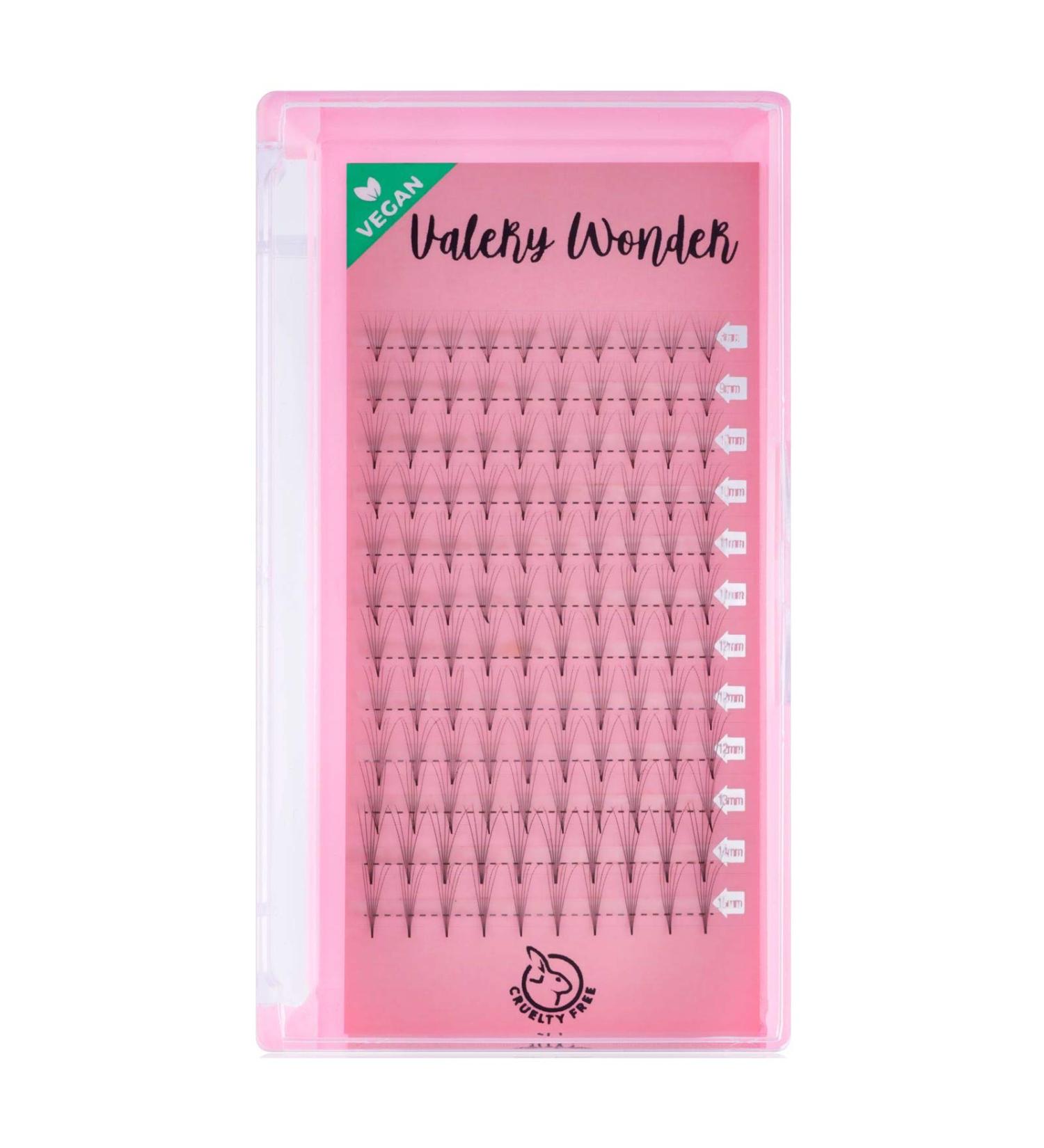 Eyelash extension fan lashes - 6D 0.05mm C-Curl 8-15mm Mix - finished eyelash fans Volume Lash Extensions - premade volume fans