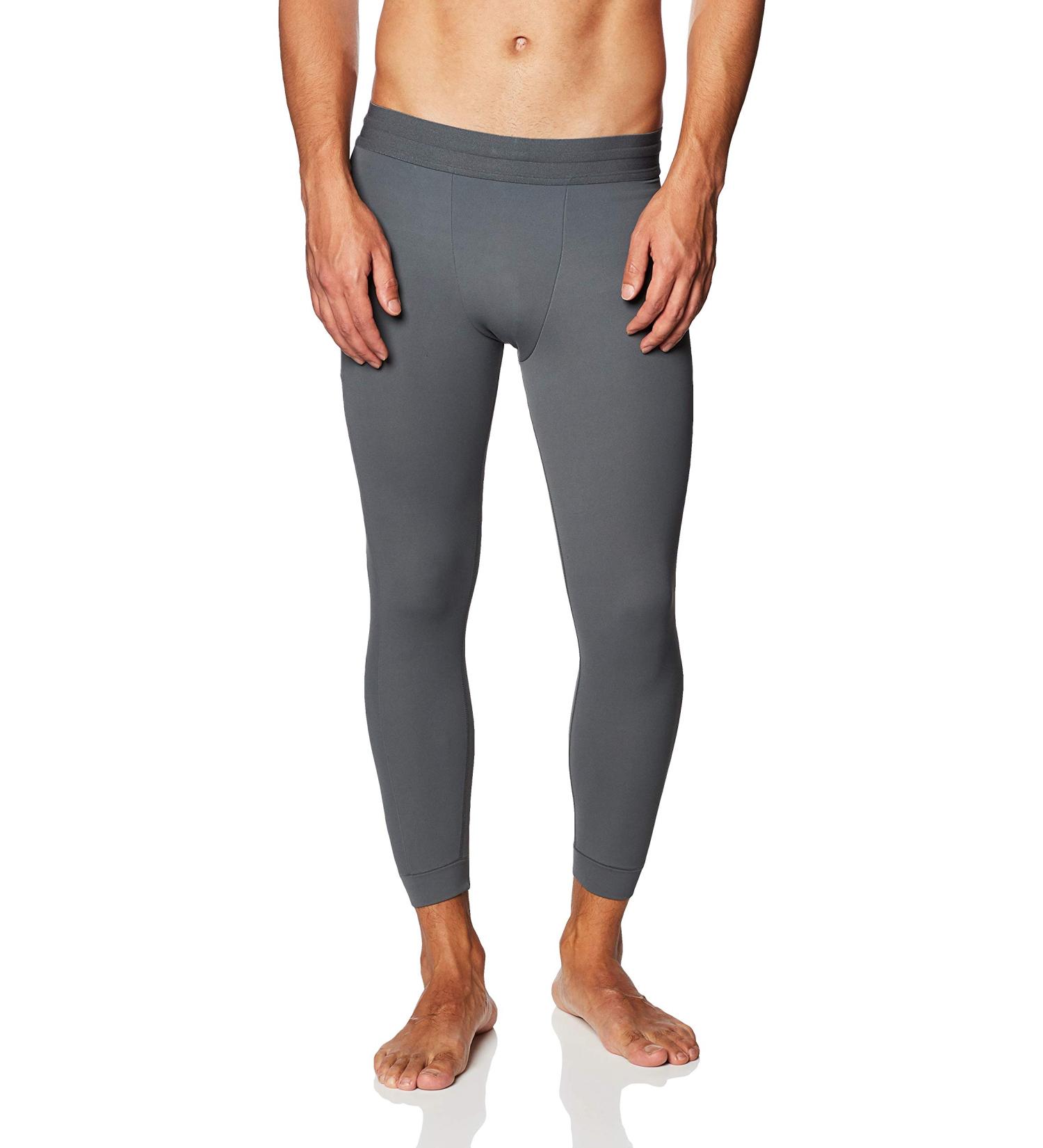 Nike Men's Infinalon 3/4 Yoga Tights Large - Iron Grey Training Pants - Buy Online on GoSupps.com