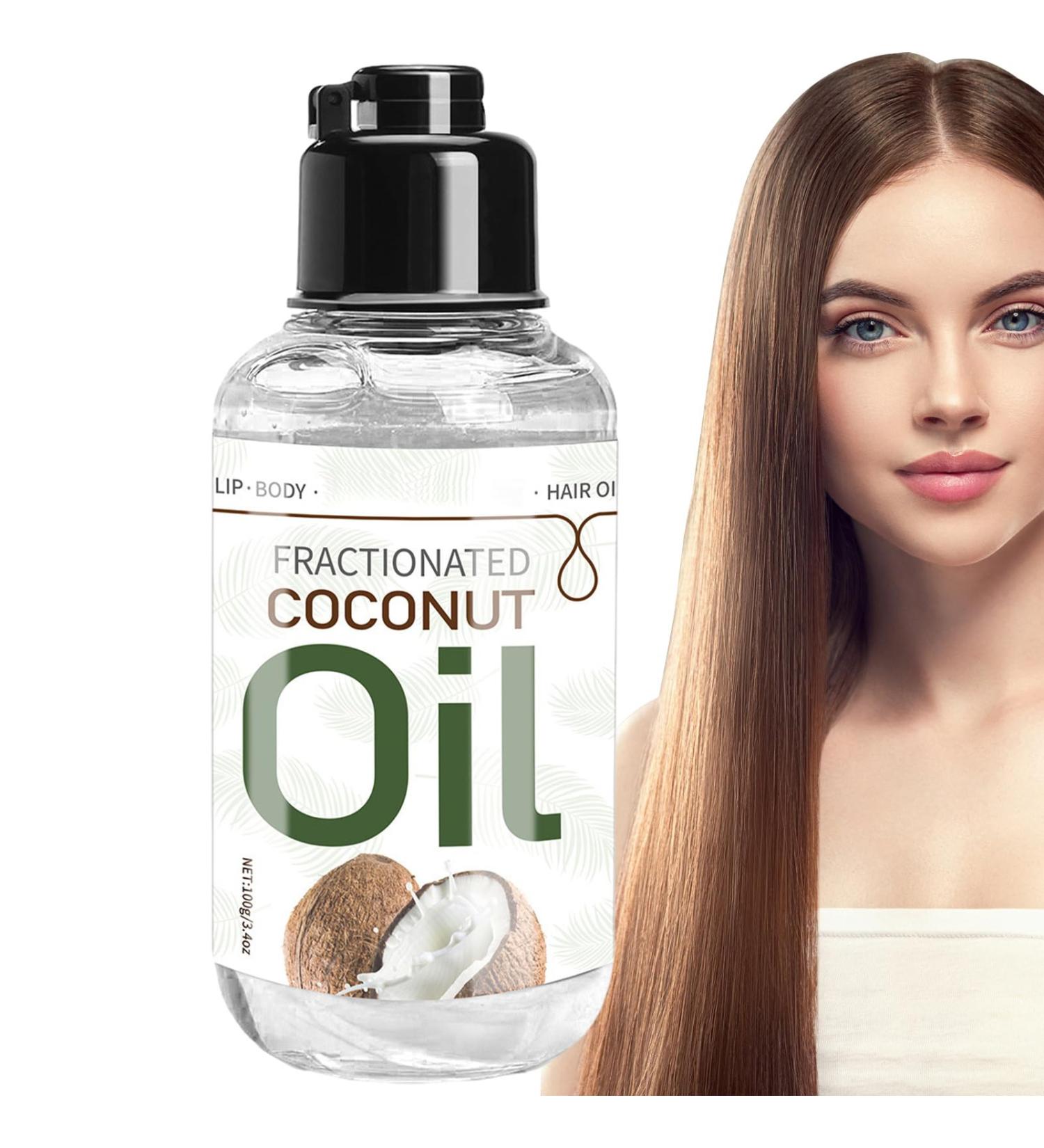 Coconut Oil Body Care Coconut Oil 100ml Hair Hydrating Care Oil Deep Nourishing Coconut Oil for Hair Face Hands Whole Body Skin and Feet - Buy Online on GoSupps.com