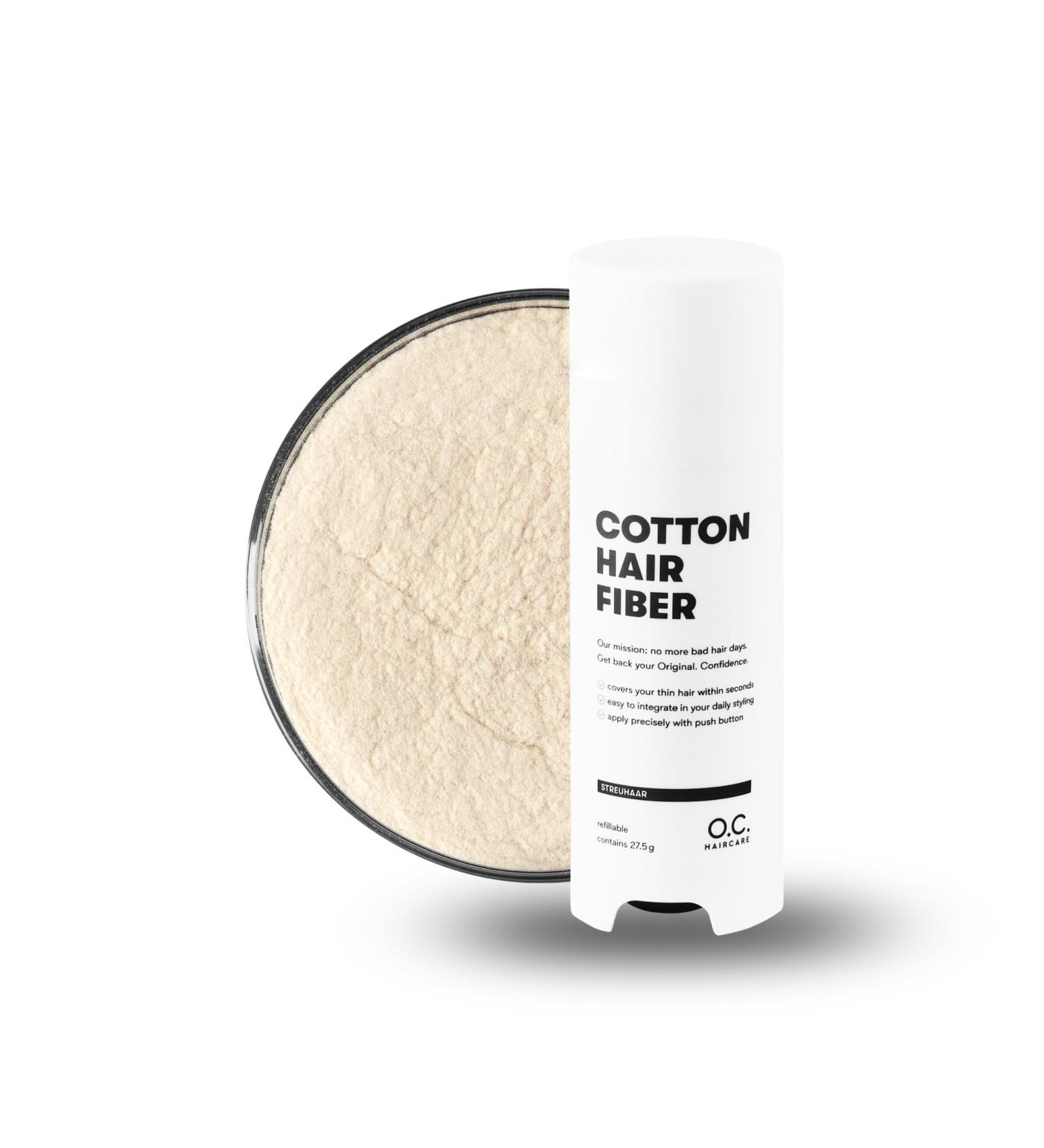 O.C. Haircare Scatter Hair for Hair Compression - Fill Crown & Bare Spots - 11 Colors - Salon Recommended (Light Blonde #8 Hellblond) - International Shipping - Buy Online on GoSupps.com