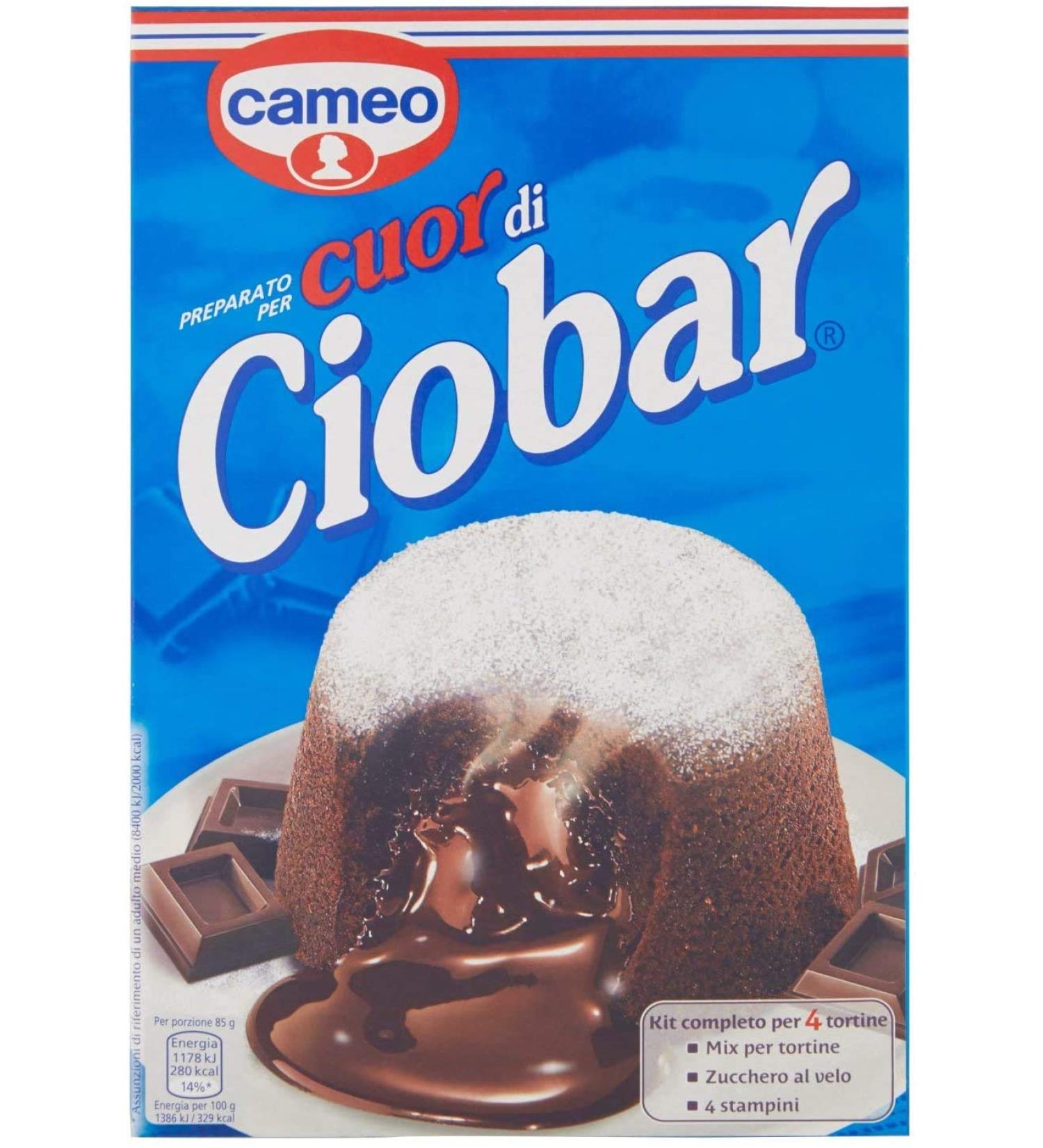 Cameo Cameo Cuor di Ciobar Pack of 6 x 4 bags of 24 cups for hot chocolate cakes 1394 g