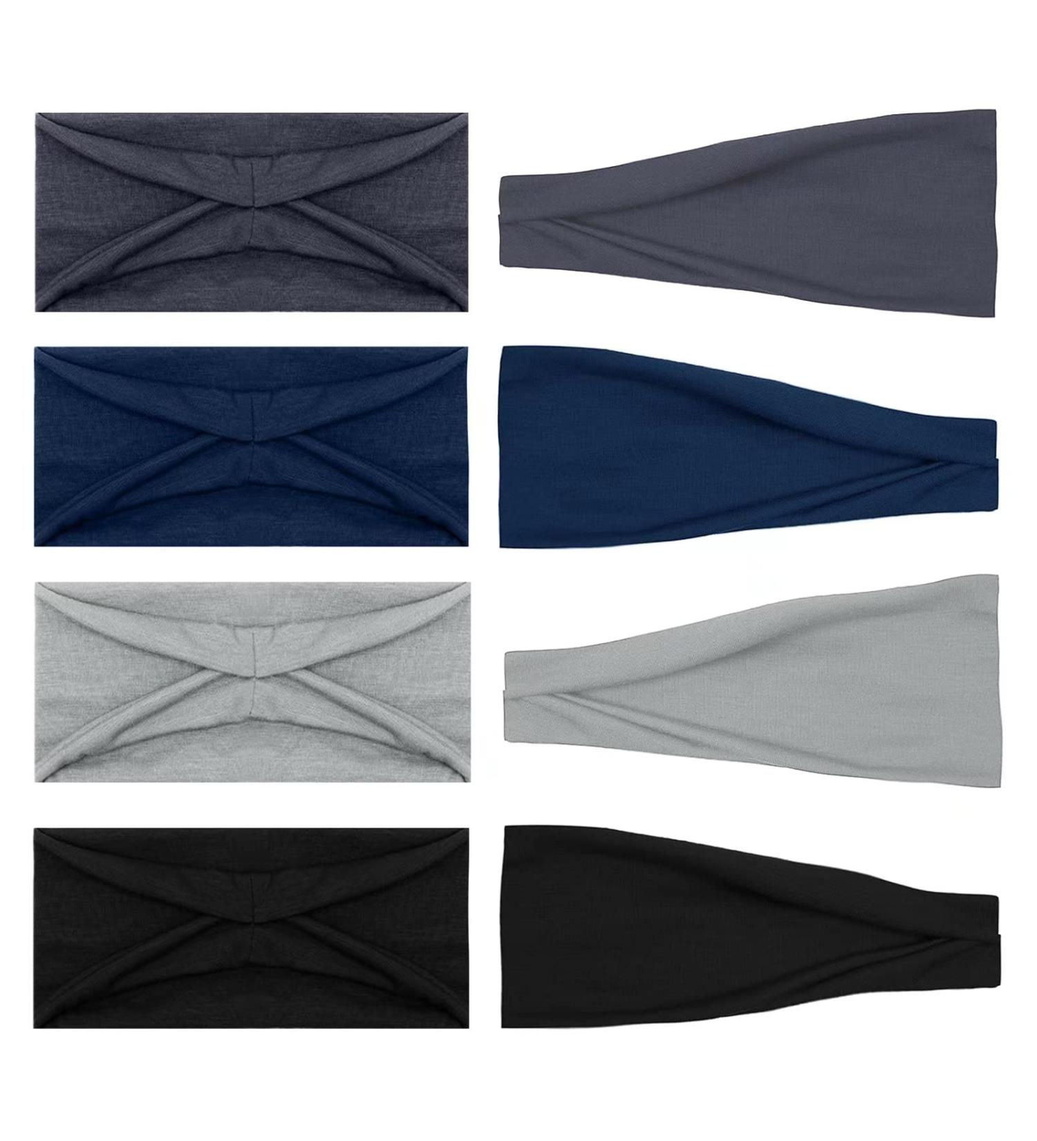 Shop Women s Elastic Wide Headbands - Perfect for Yoga & Workout | Headbands Color-B - Buy Online on GoSupps.com