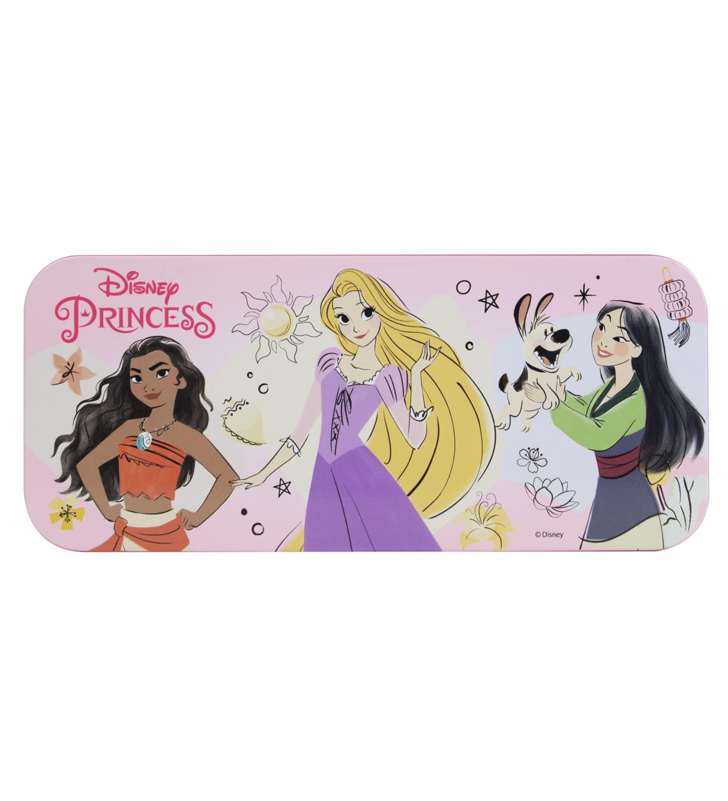 Markwins Princess Enchanting Destinations Lip & Face Tin- Makeup Kit- Colourful makeup tin- Toys and Gift for Kids 2022 Version - Buy Online on GoSupps.com