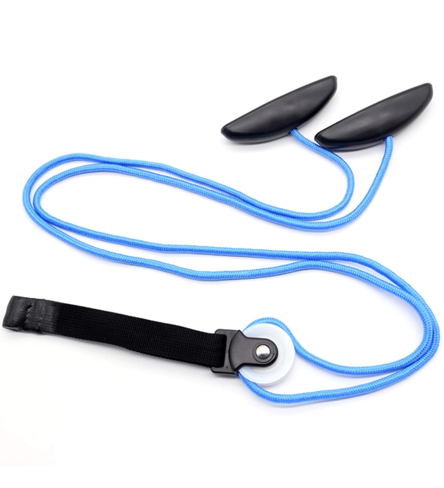 Economy Overhead Shoulder Therapy Pulley System - Blue Plastic Handles - Buy Online on GoSupps.com