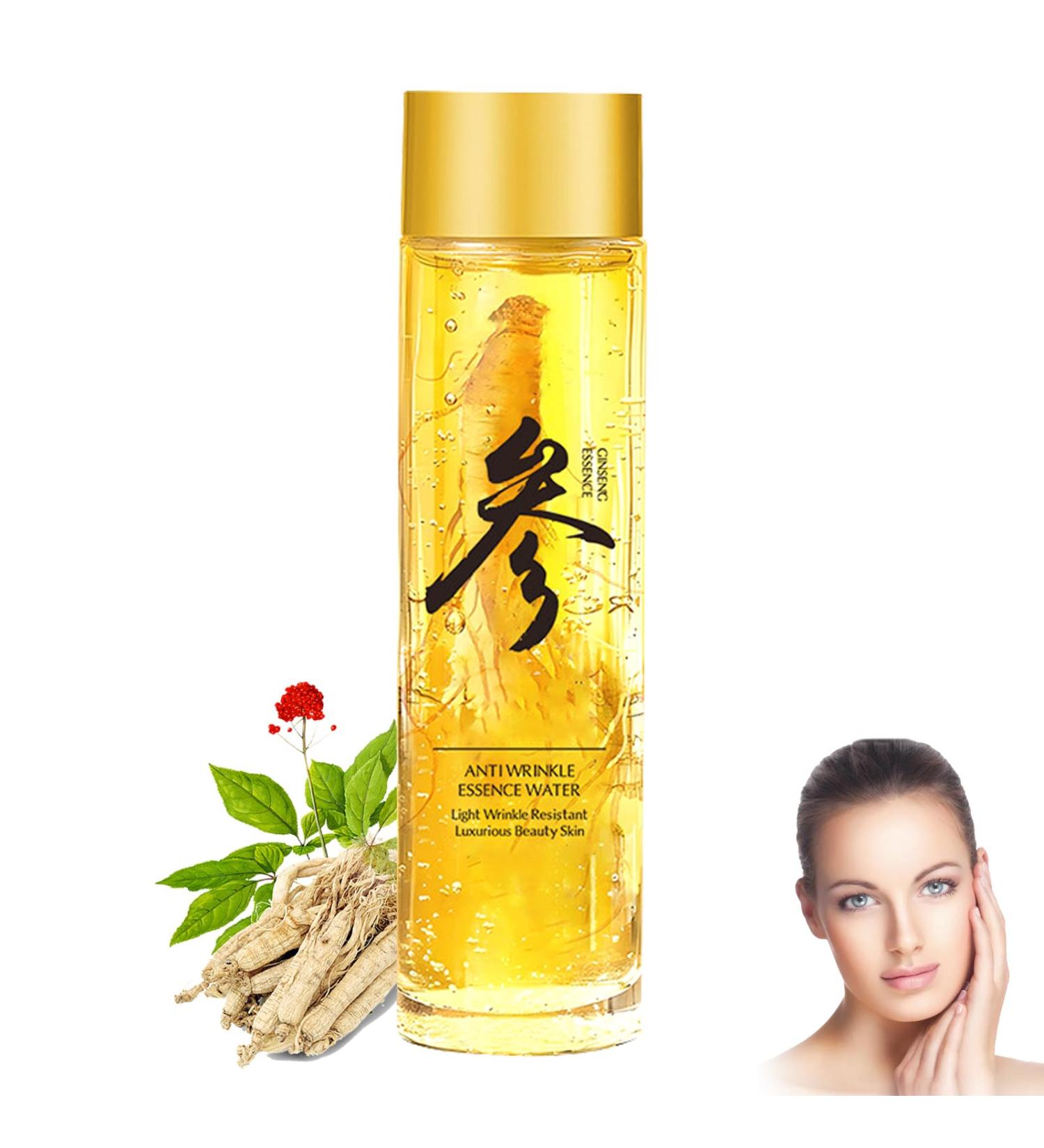 Ginseng Anti Wrinkle Serum Ginseng Essence Gold Ginseng Moisturizer Polypeptide Anti-Wrinkle Ginseng Serum for tightening sagging skin and reducing wrinkles - Buy Online on GoSupps.com