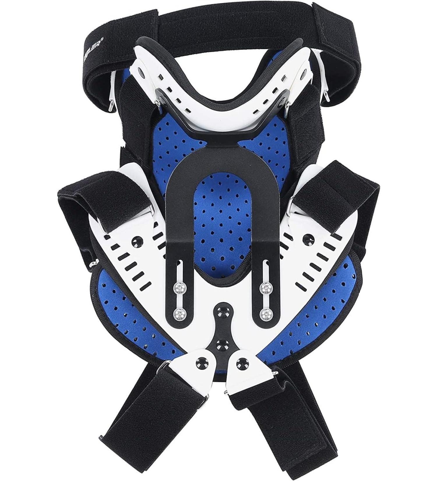 SAFWEL Adjustable Cervical Spine Tractor | Best Neck Support & Traction Device for Correct Posture | International Shipping Available - Buy Online on GoSupps.com