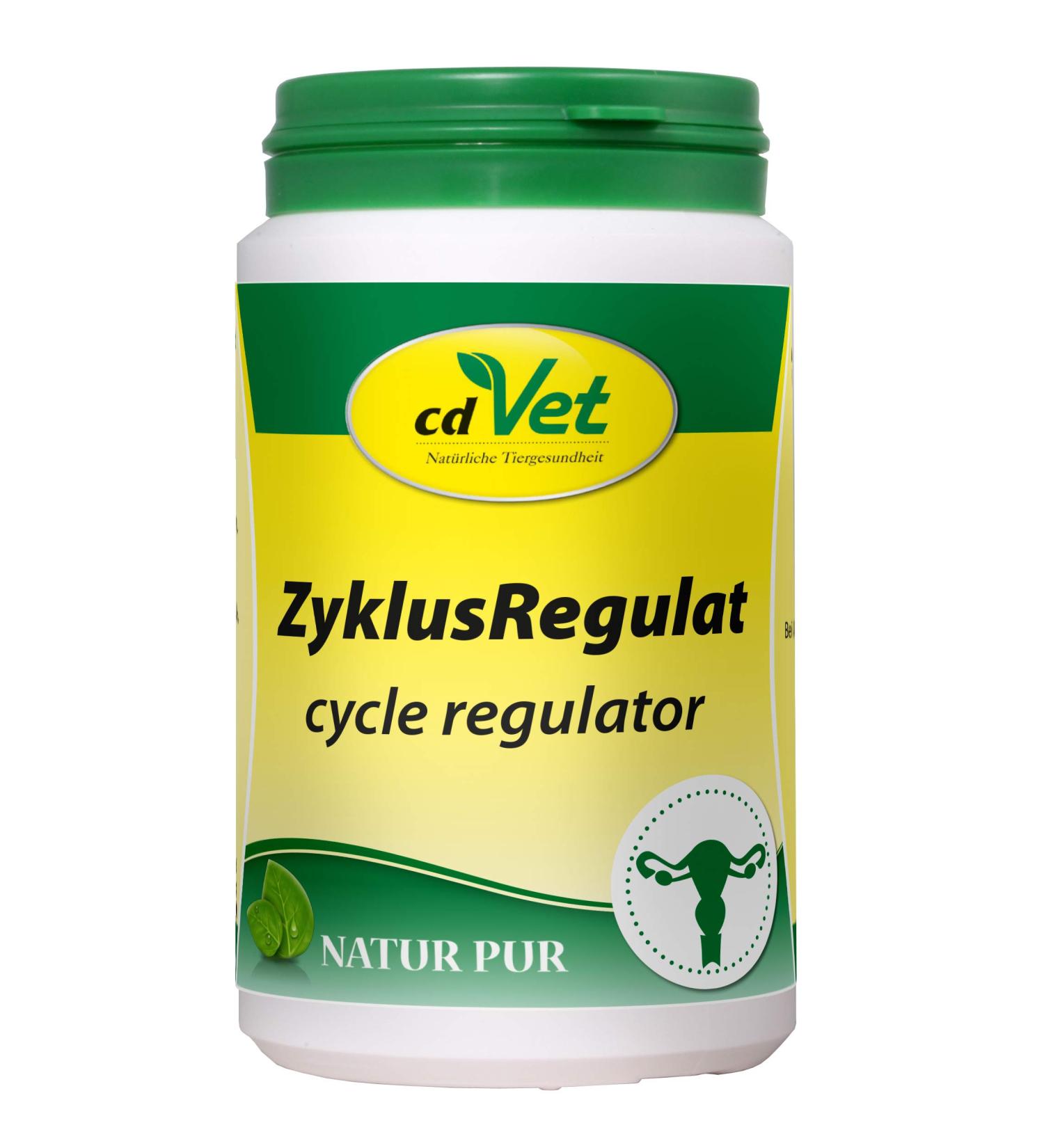 CDVET natural products cycle regulacy 120 g - dog - supplementary feed - support of hormonal processes + regulation of the hormone system - sham pregnancy + heat - harmonization
