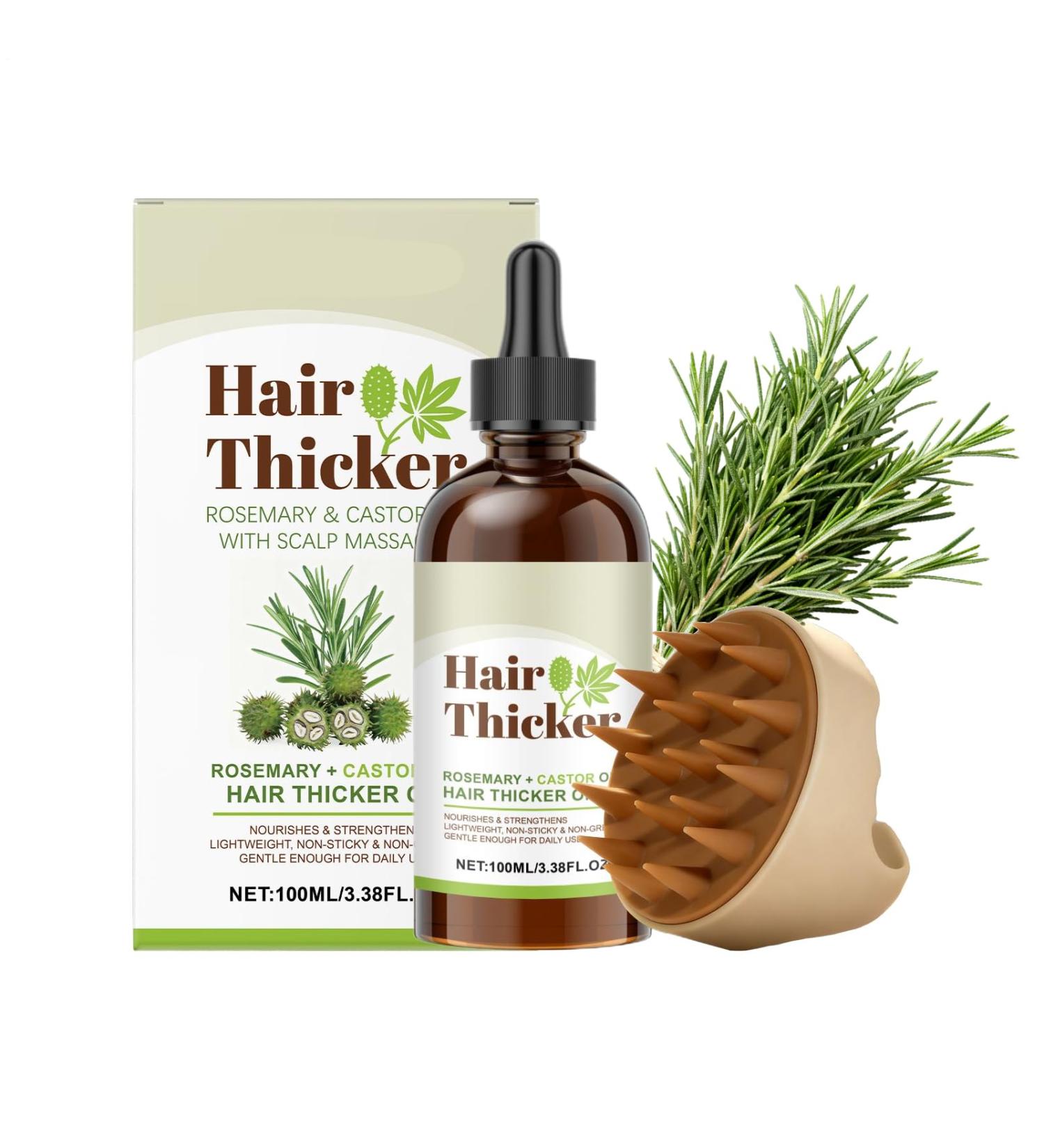 Oil for Dry Hair | Natural Moisturizer with Scalp Massage 100ml Nourishing and Repairing Oil Set | For Curly Frizzy Long Fine Straight Hair with Split Ends Men and Women - Buy Online on GoSupps.com