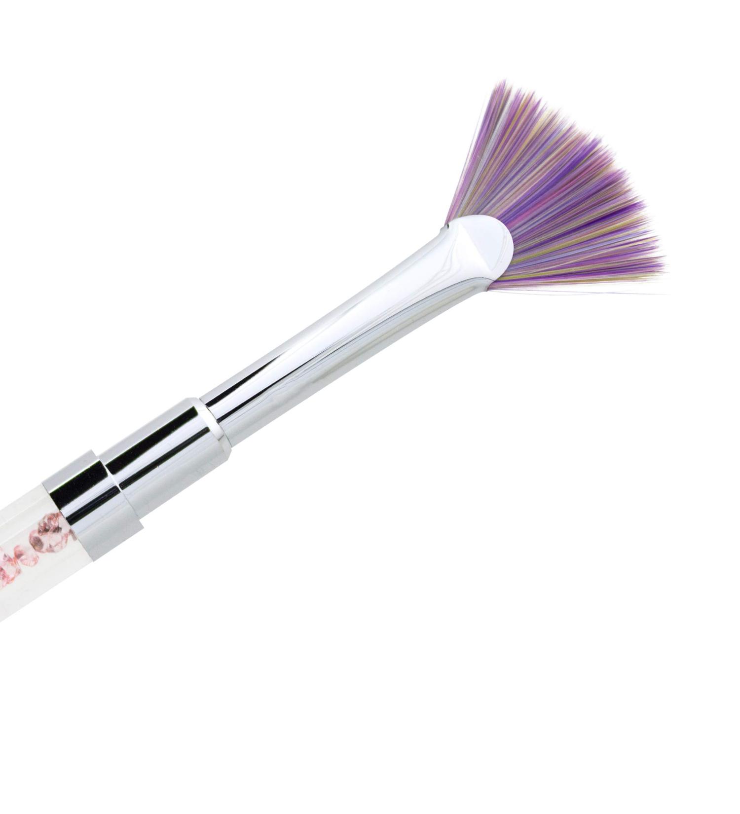 Premium Design Nailart Fan Brush Fine Hair Fan Brush Nail Design Nail Design