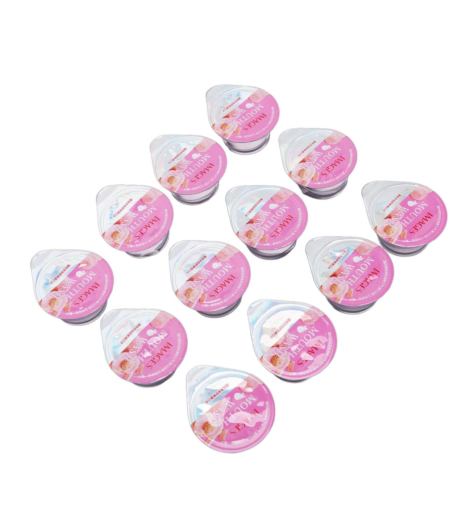 12-Piece Peach Mouthwash Pack | Tartar Removal & Bad Breath Solution | Premium Oral Care - Buy Online on GoSupps.com