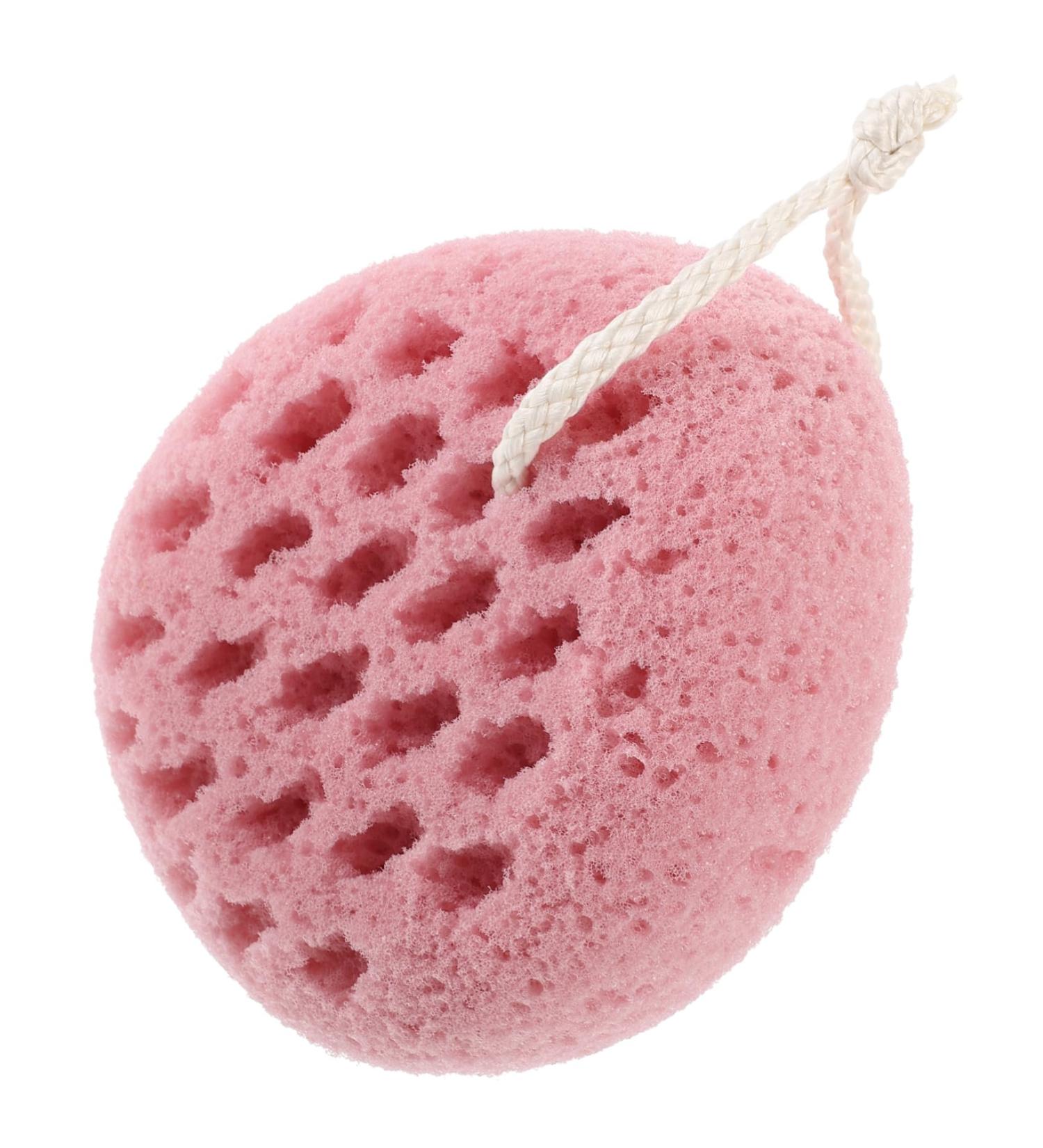 IWOWHERO Bath Balls Body Sponge Bath Sponge Swirl Bath Sponges for Shower Women Shower Loofah Shower Pouf Mesh Sponge Scrubber Bath Back Sponge Polyurethane Child Pink Tub Take a Bath - Buy Online on GoSupps.com