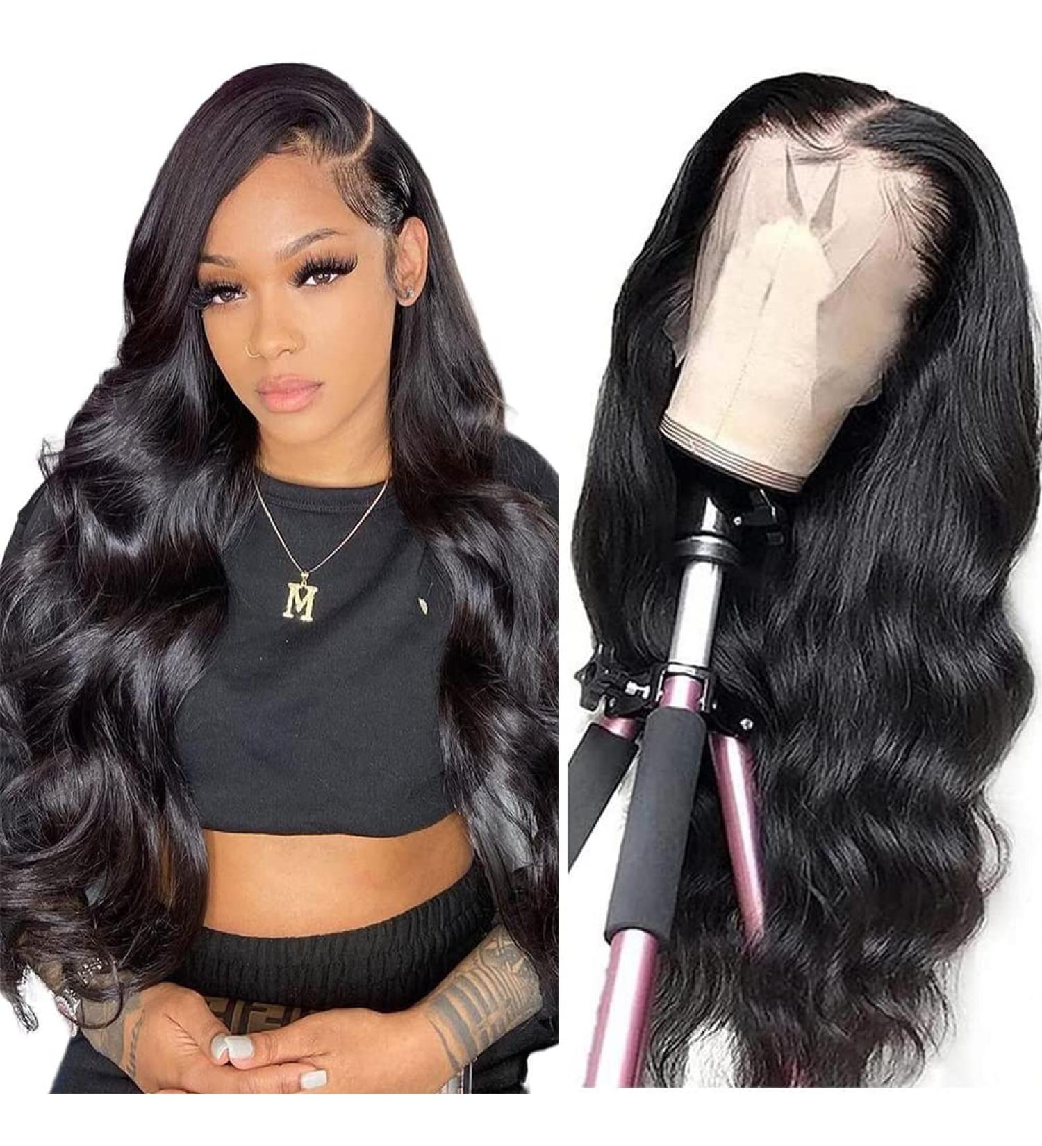 Smilulu 13x4 Body Wave HD Lace Front Wig 20 Inch - Pre Plucked 180% Density for Black Women - Buy Online on GoSupps.com
